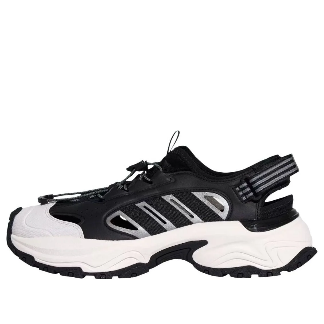 adidas Sneaker Sandal 'Black White Iron Metallic' KH5992 - 1