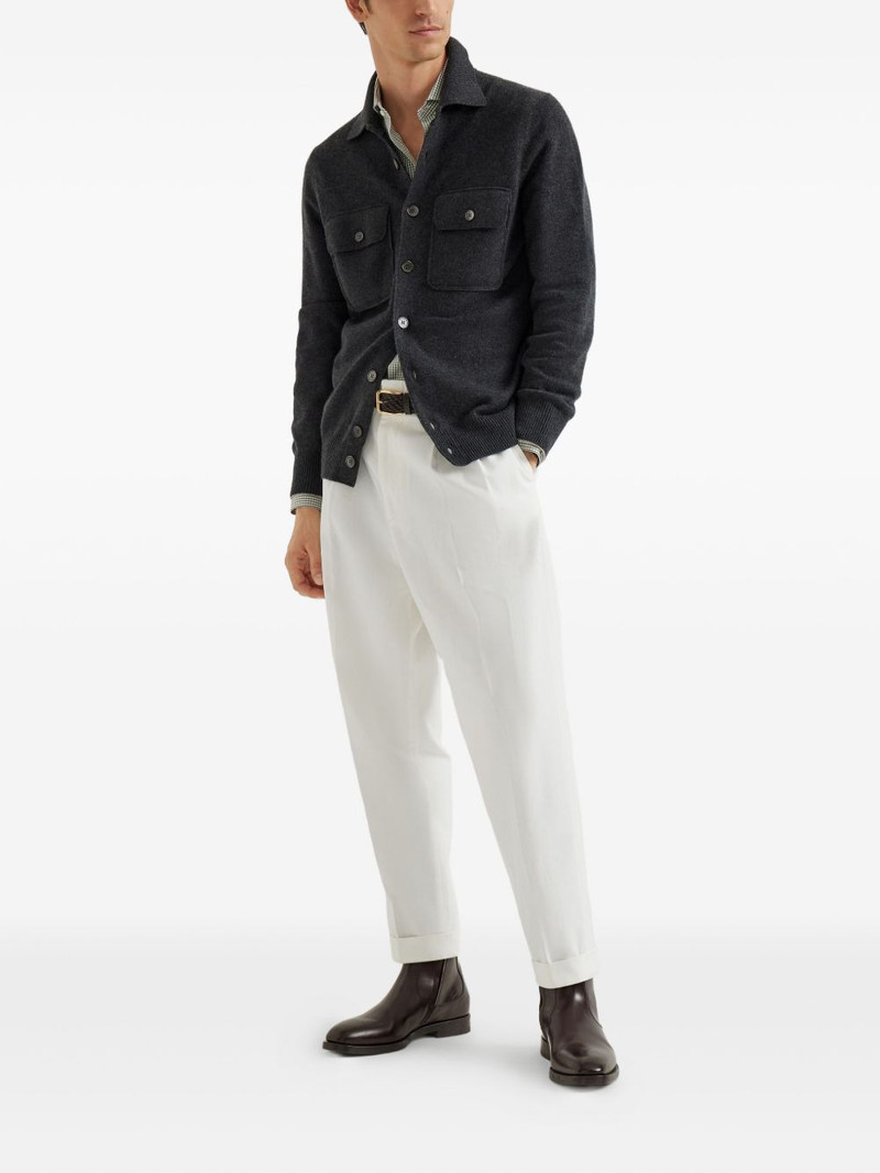 Brunello Cucinelli long-sleeve shirt outlook