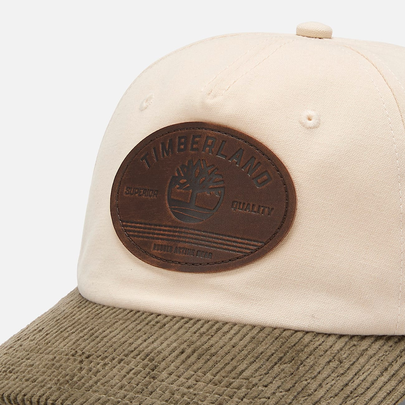 Canvas and Corduroy Baseball Cap - 3