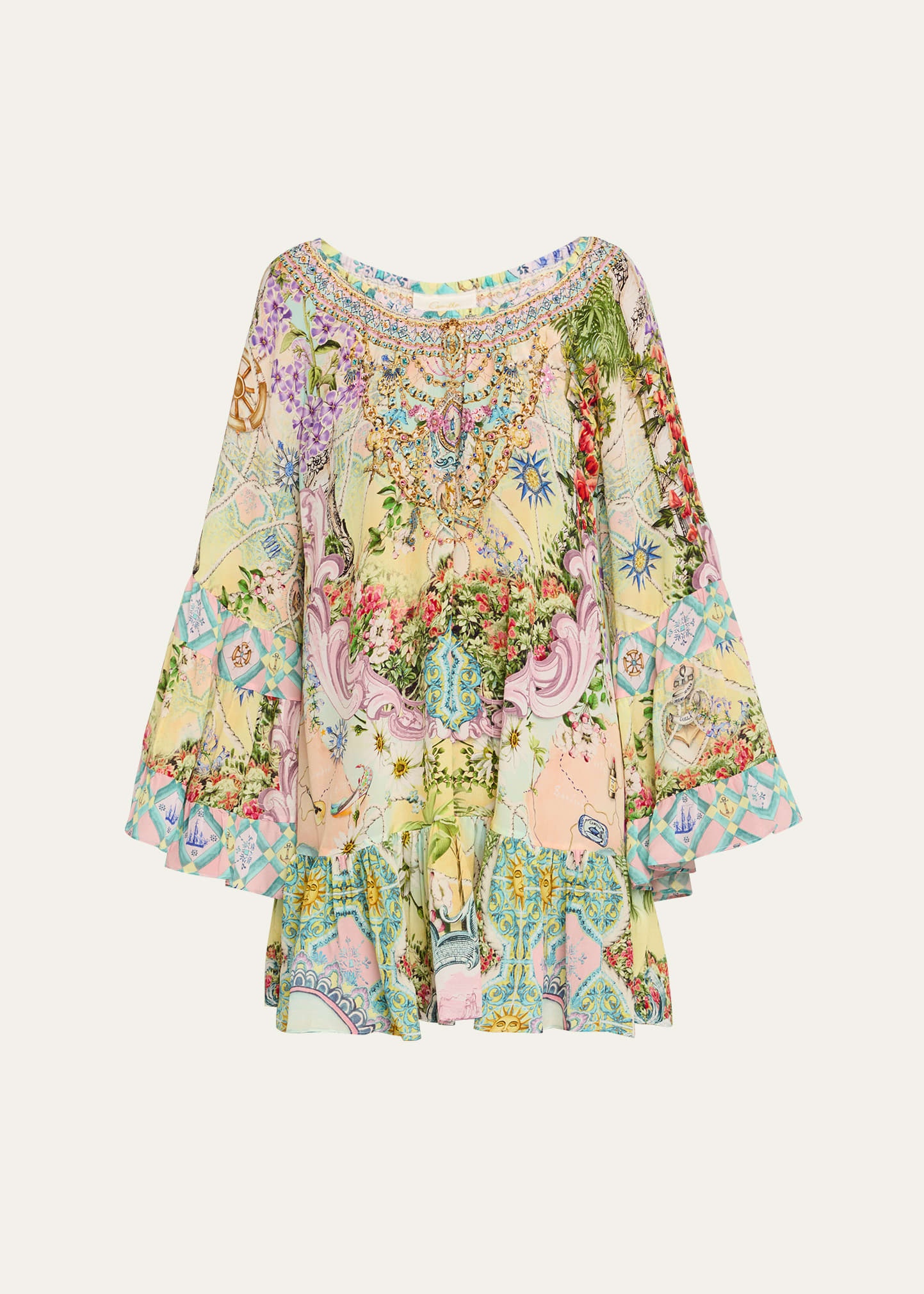 Just Coasting A-Line Frill Dress - 1