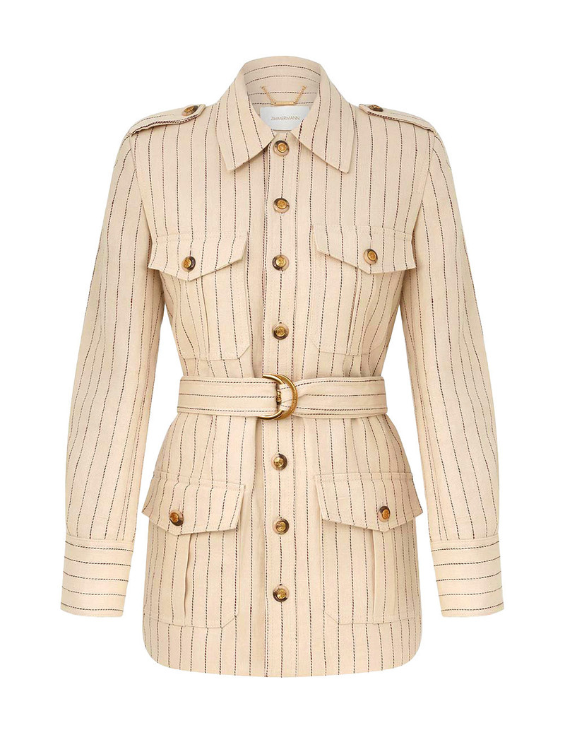 REBELLION PINSTRIPE JACKET 1