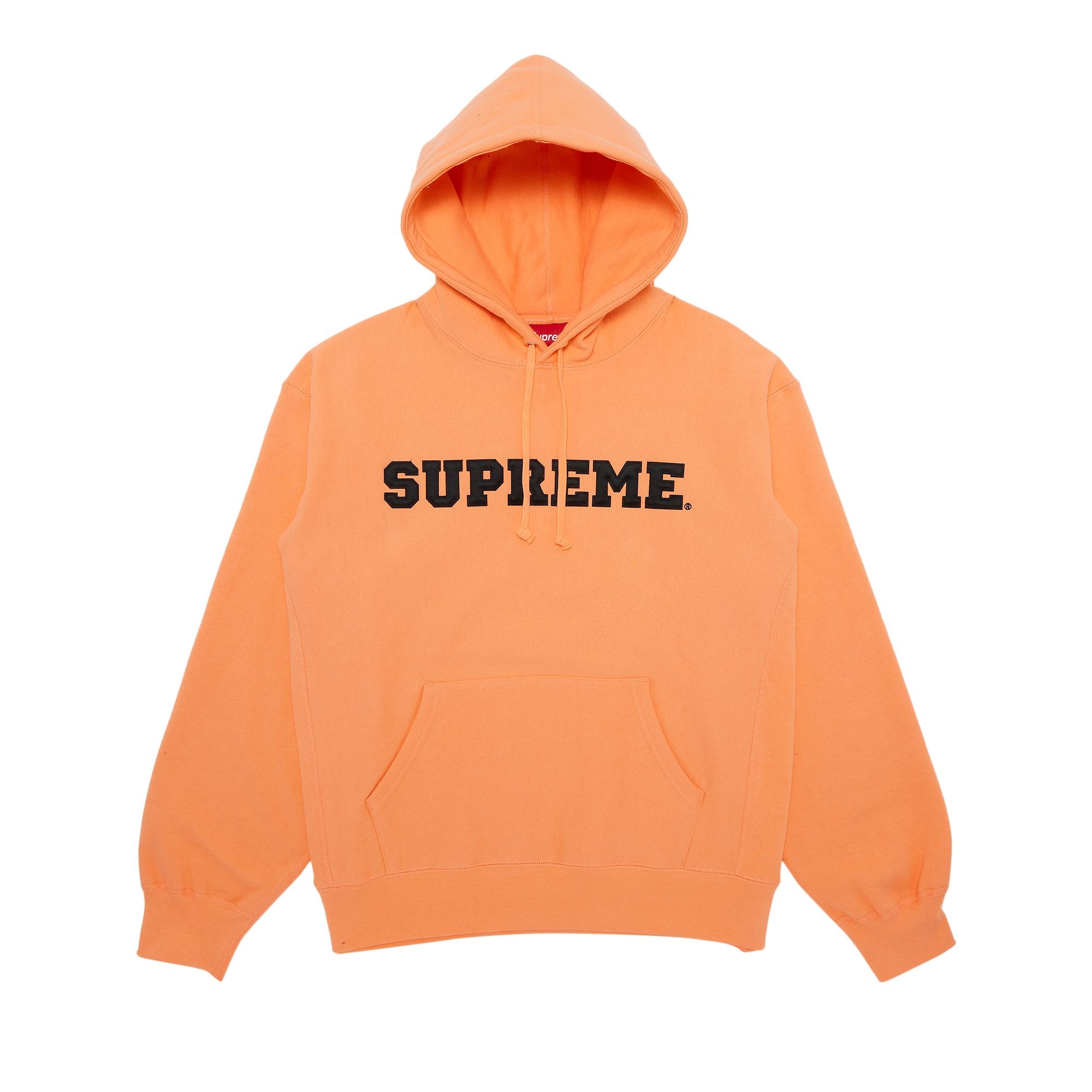 Supreme Collegiate Hooded Sweatshirt 'Peach' - 1