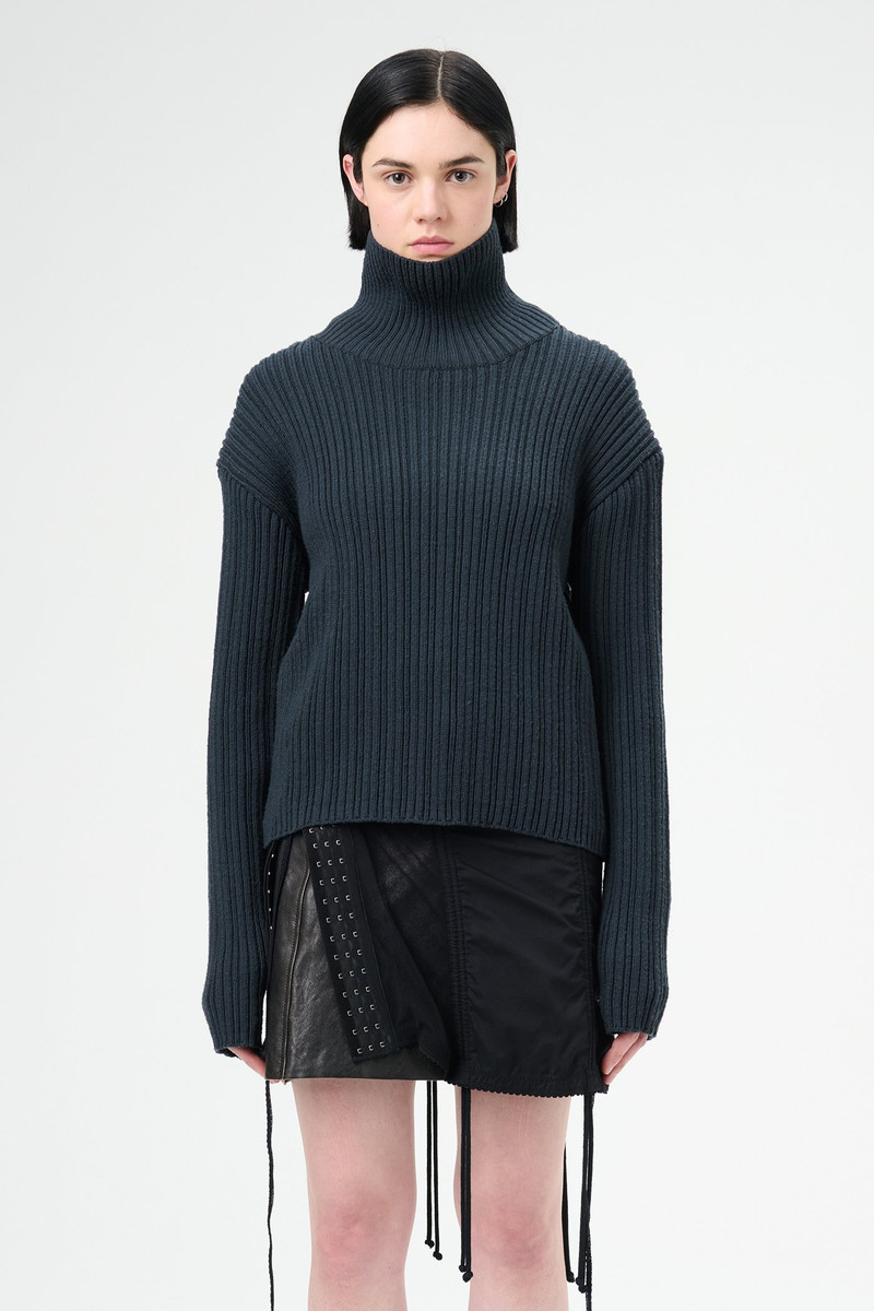 Our Legacy Compact Funnel Phantom Quotidian Wool outlook