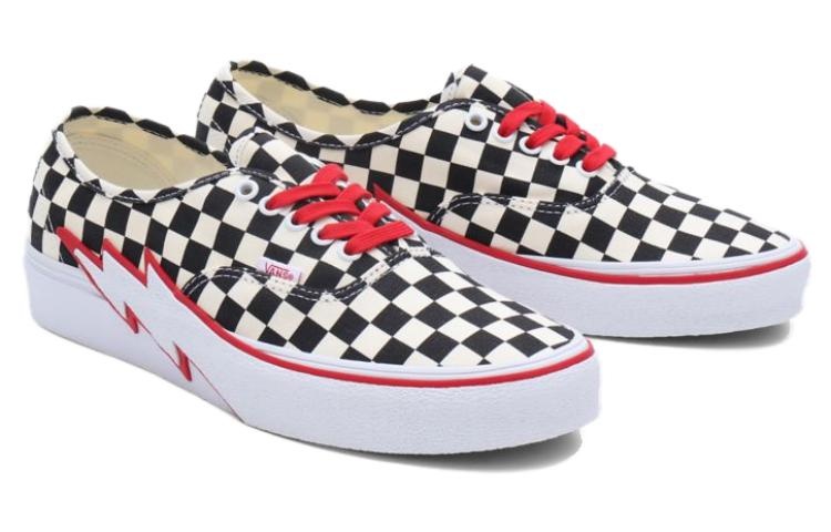 (WMNS) Vans Authentic Bolt Checkerboard 'Black White' VN000BWCCKK - 3