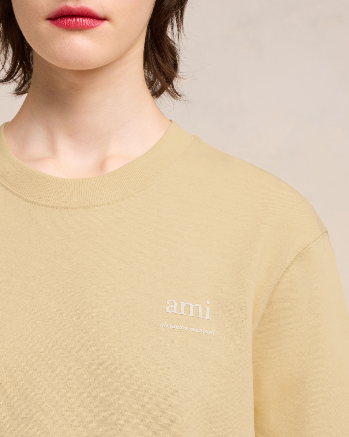 AMI Paris AMI ALEXANDRE MATTIUSSI T-SHIRT | REVERSIBLE