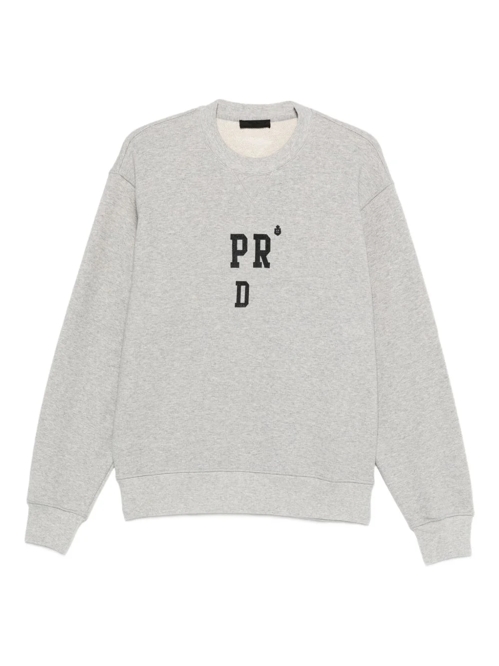 logo-embroidered sweatshirt - 1