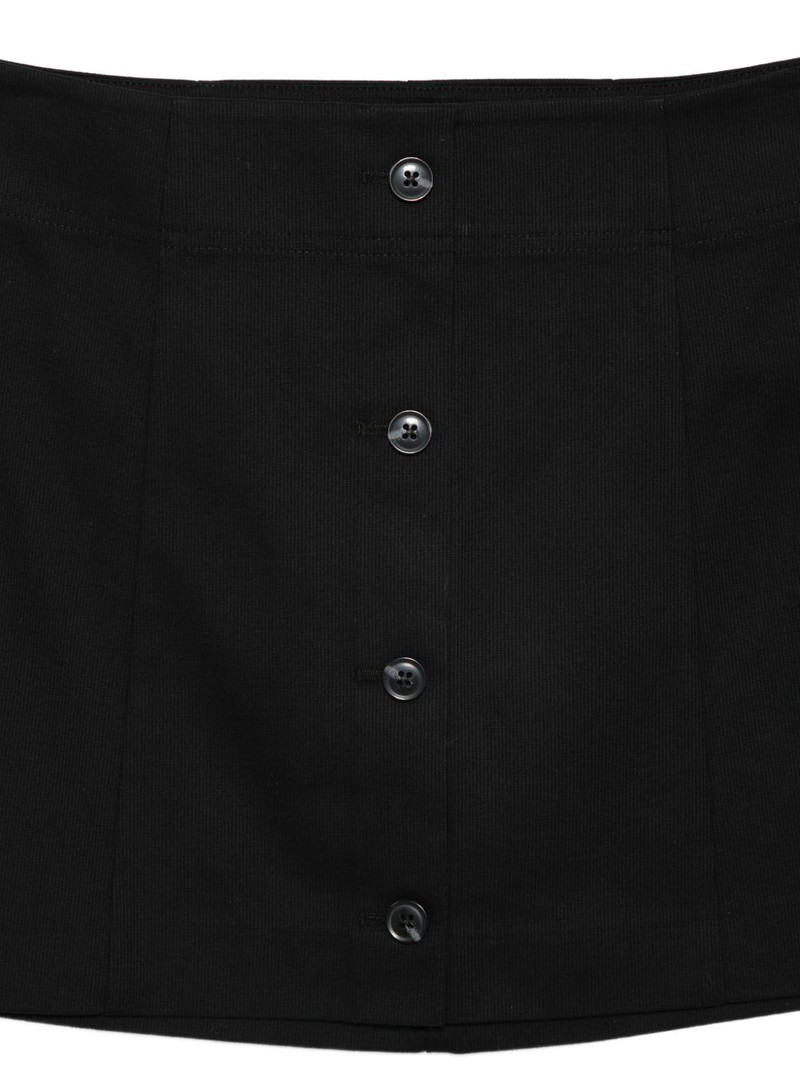 Sabonnie buttoned mini skirt 3