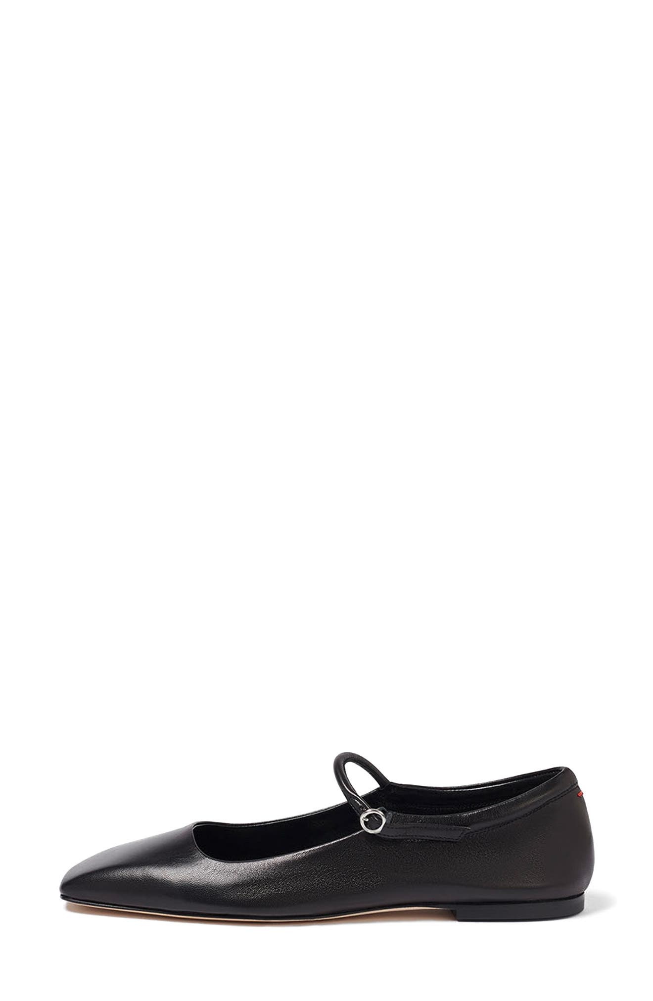 aeyde Uma Mary Jane Flat in Black at Nordstrom - 3