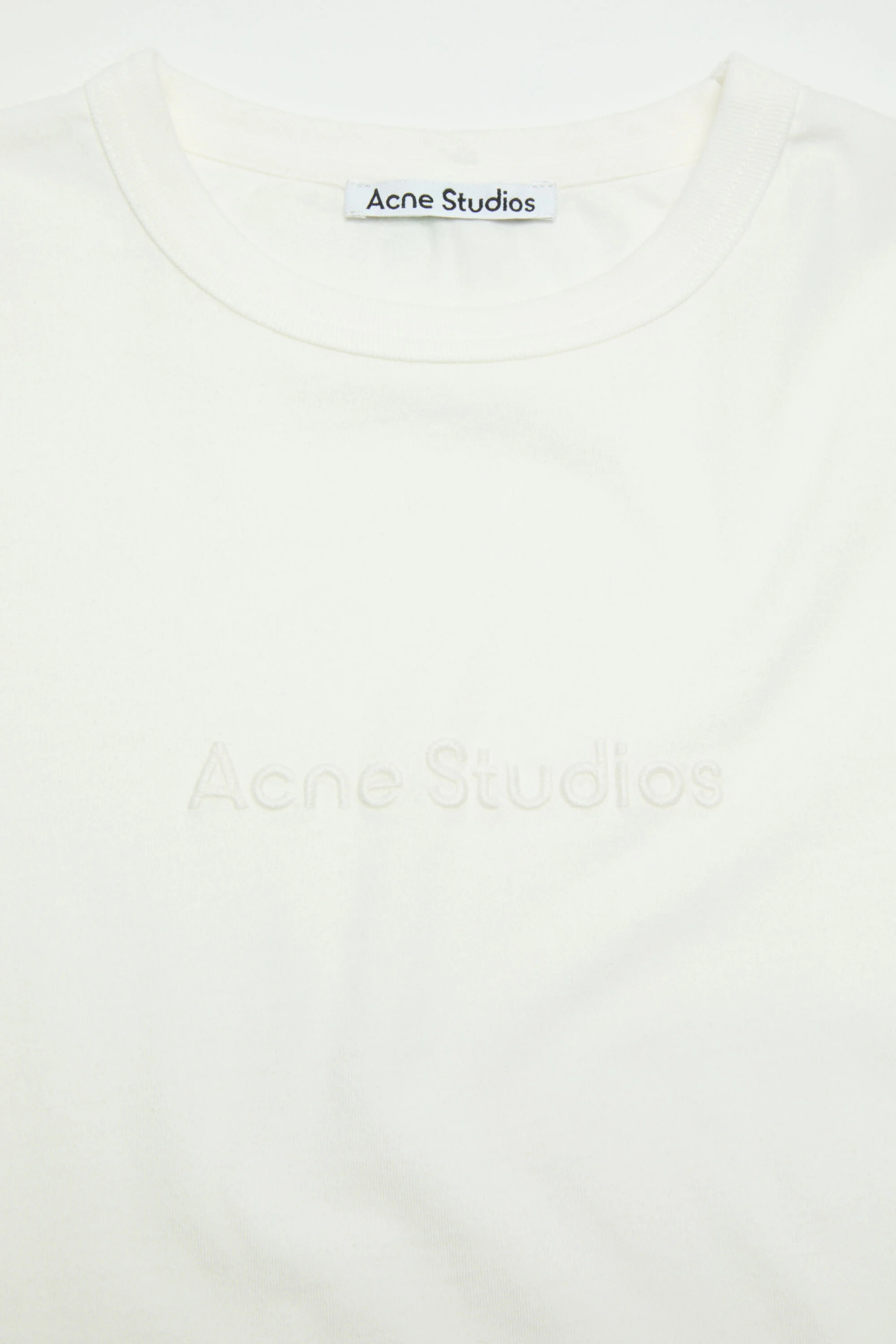 Logo t-shirt - fitted fit - Cold white - 5