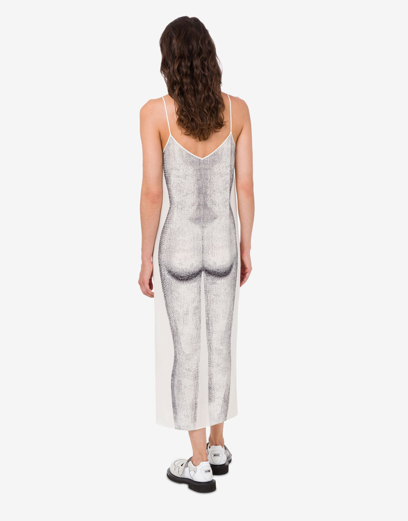 PRINTED CREPE DRESS 3