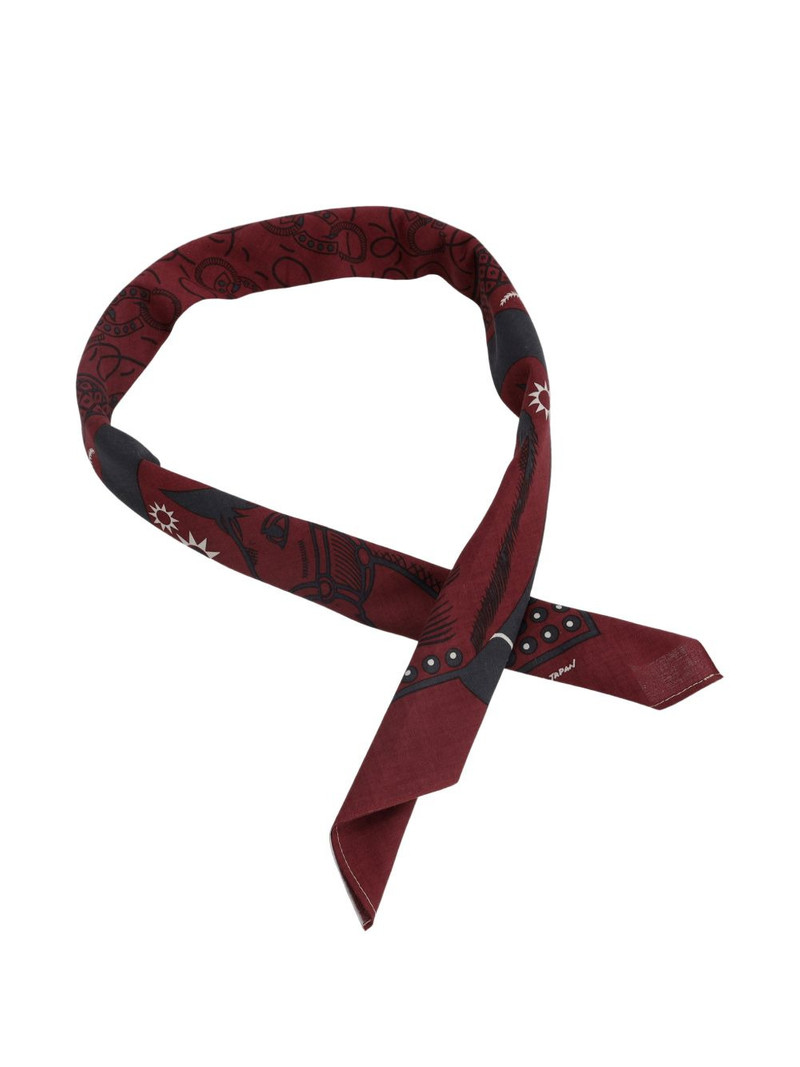 horse-motif scarf 3