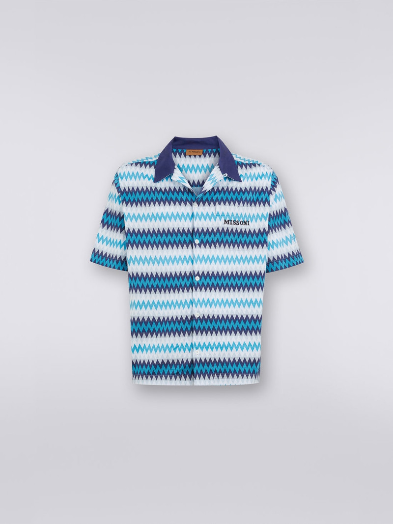 Short-sleeved cotton shirt 1