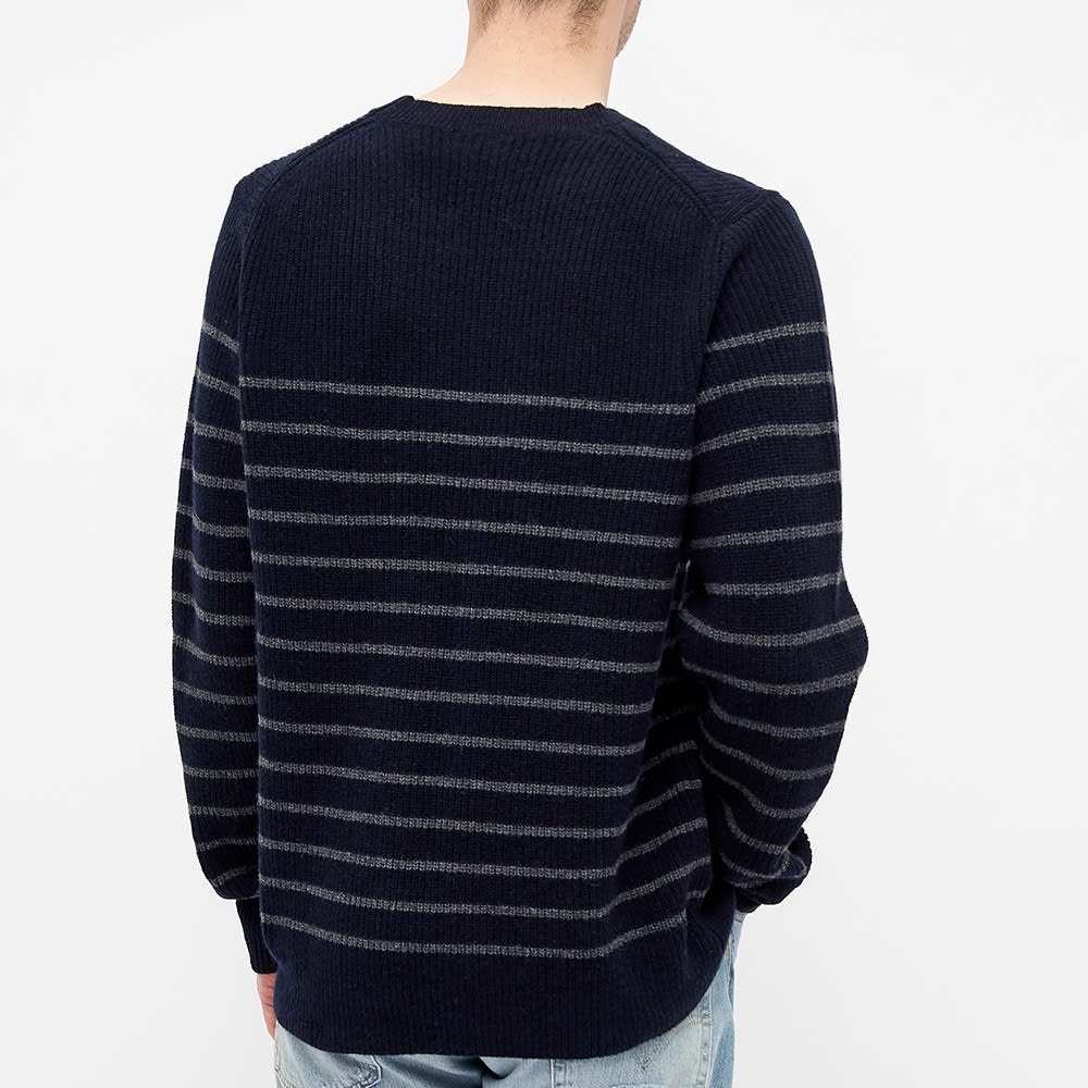 Wood Wood Louis Striped AA Crew Knit - 5