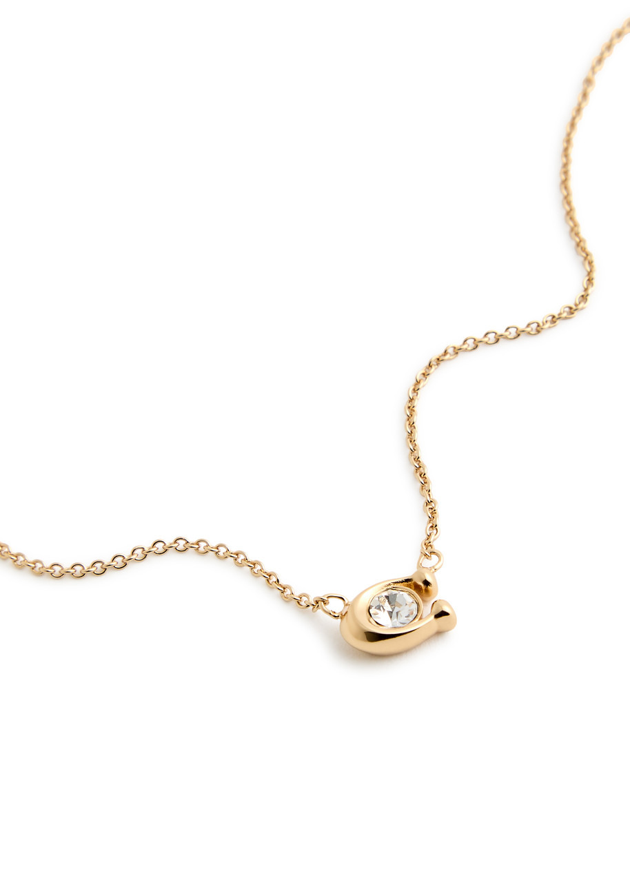 Coach Logo Necklace - 4