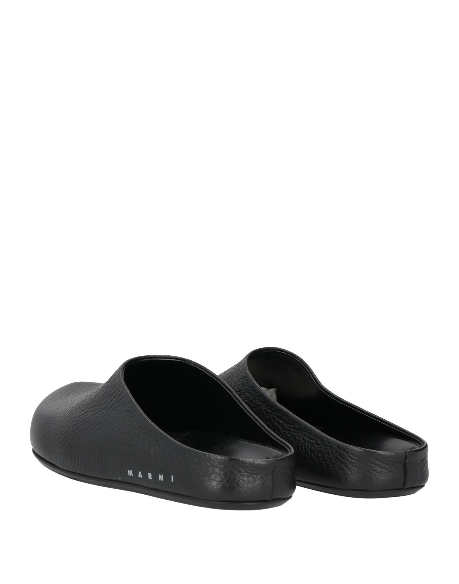 Black Men's Mules And Clogs - 3
