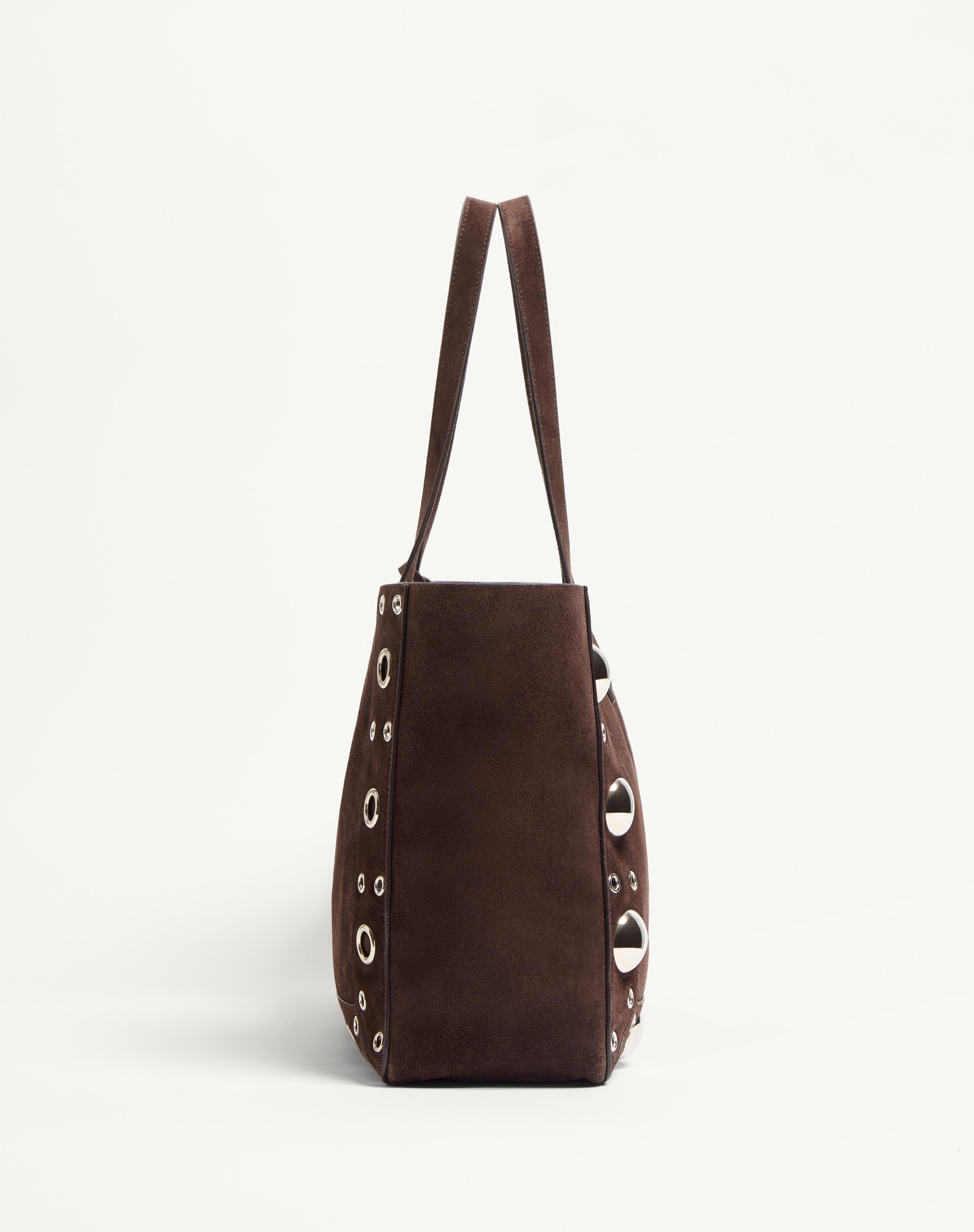 VALENTINO GARAVANI MEDIUM NELLCÔTE SUEDE SHOPPING BAG - 3