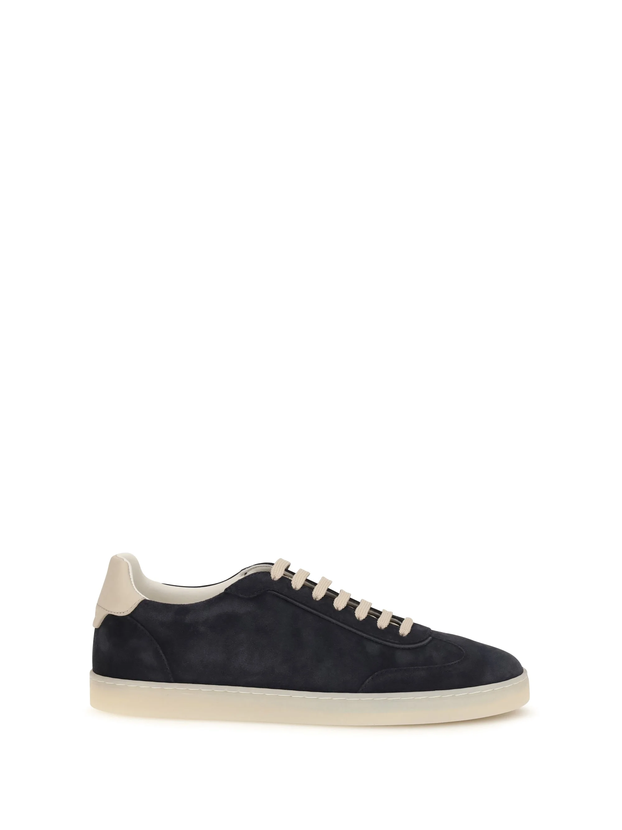 Brunello Cucinelli Suede Sneakers Night Sky - 1