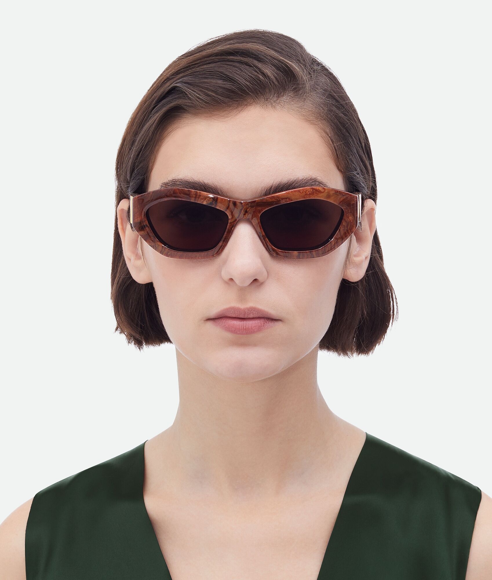 Angle Hexagonal Sunglasses - 2
