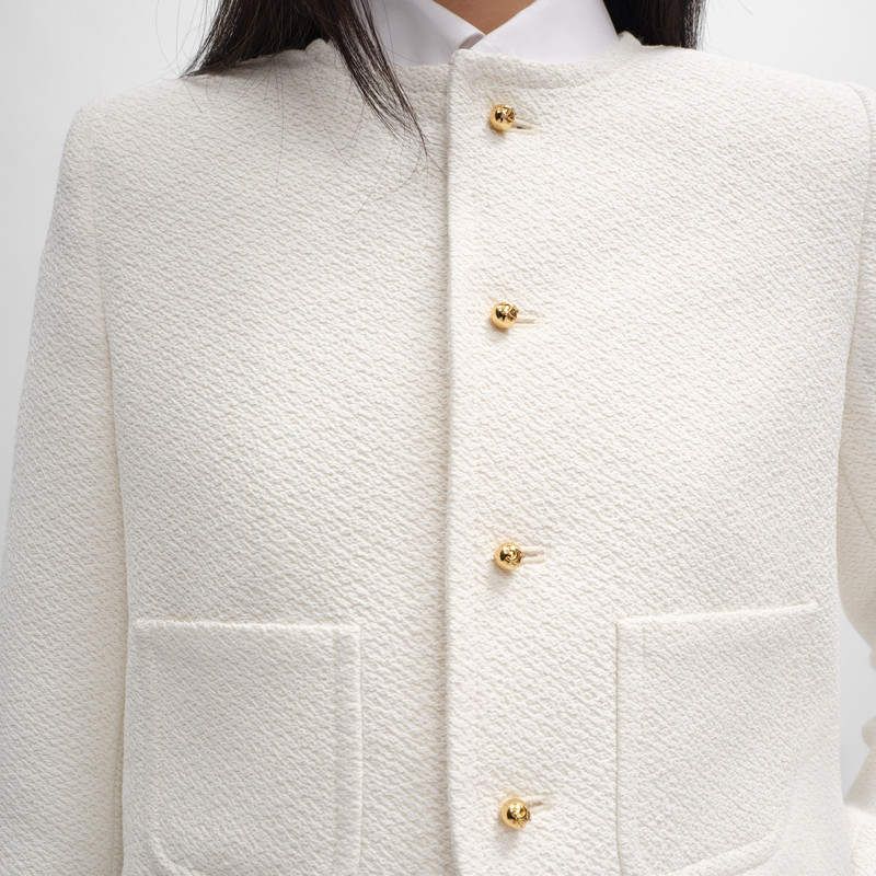 icone jacket IN viscose and wool natté 5