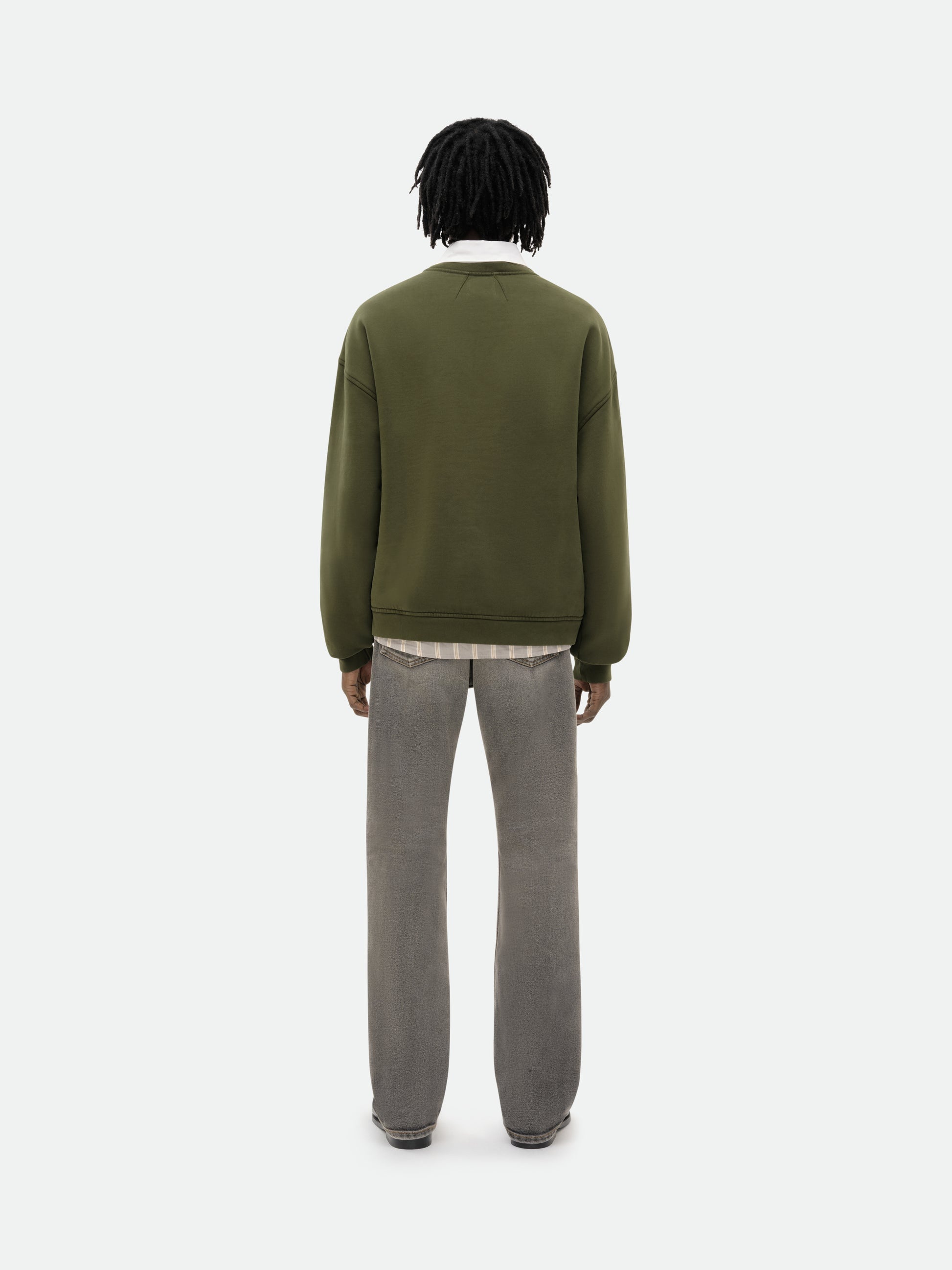 RHUDE OXFORD CREWNECK - 6
