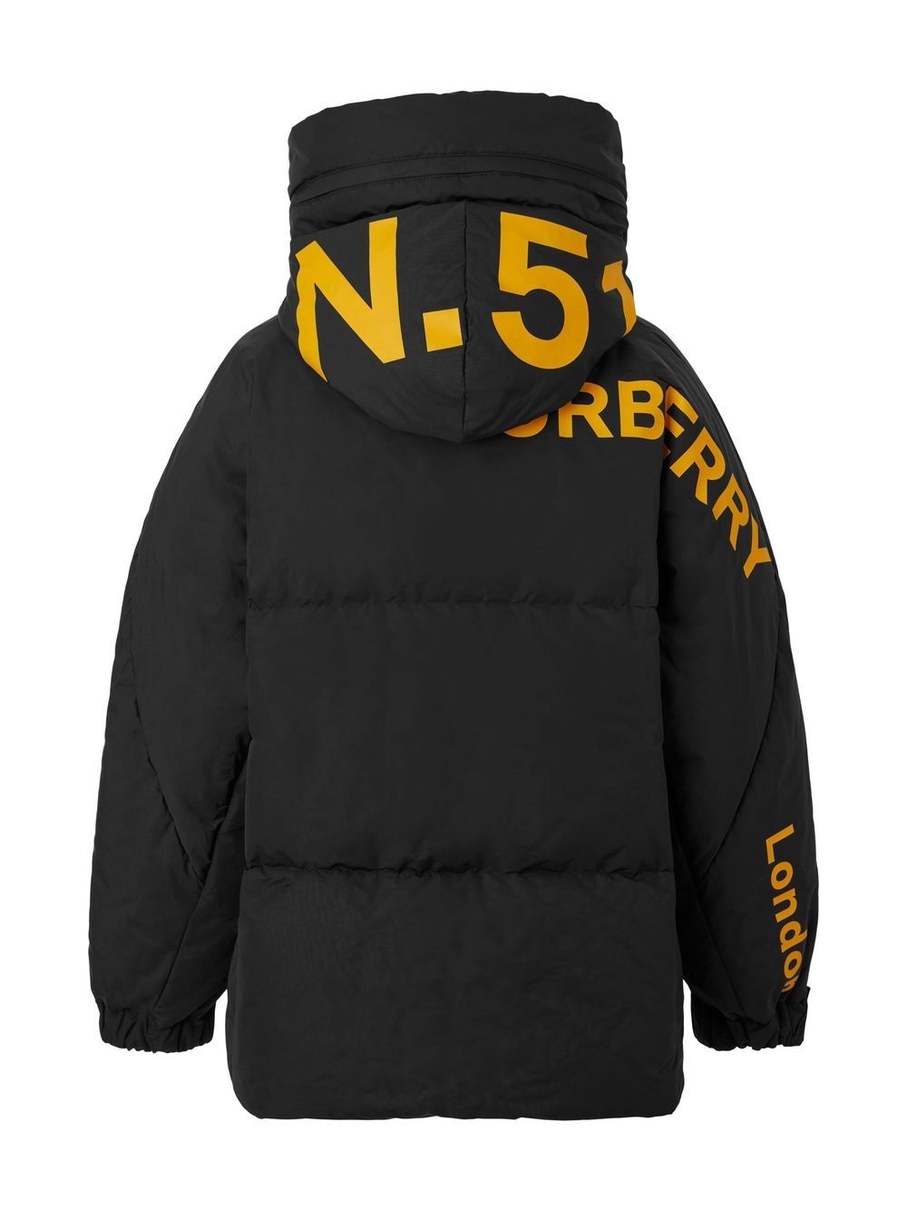 Horseferry-print puffer coat - 2