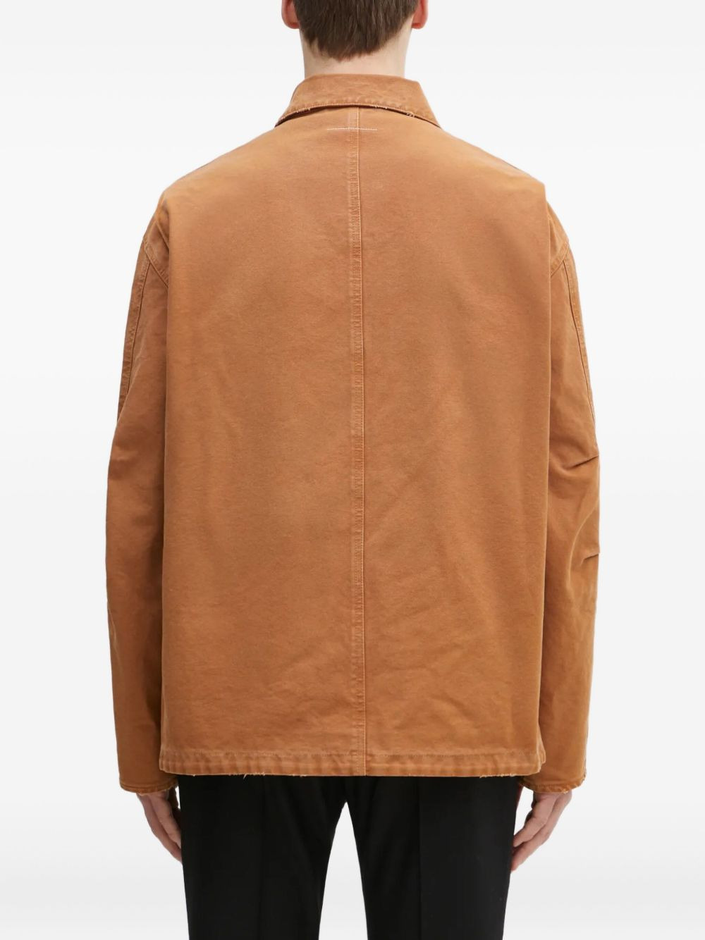 zip-up panelled jacket - 3