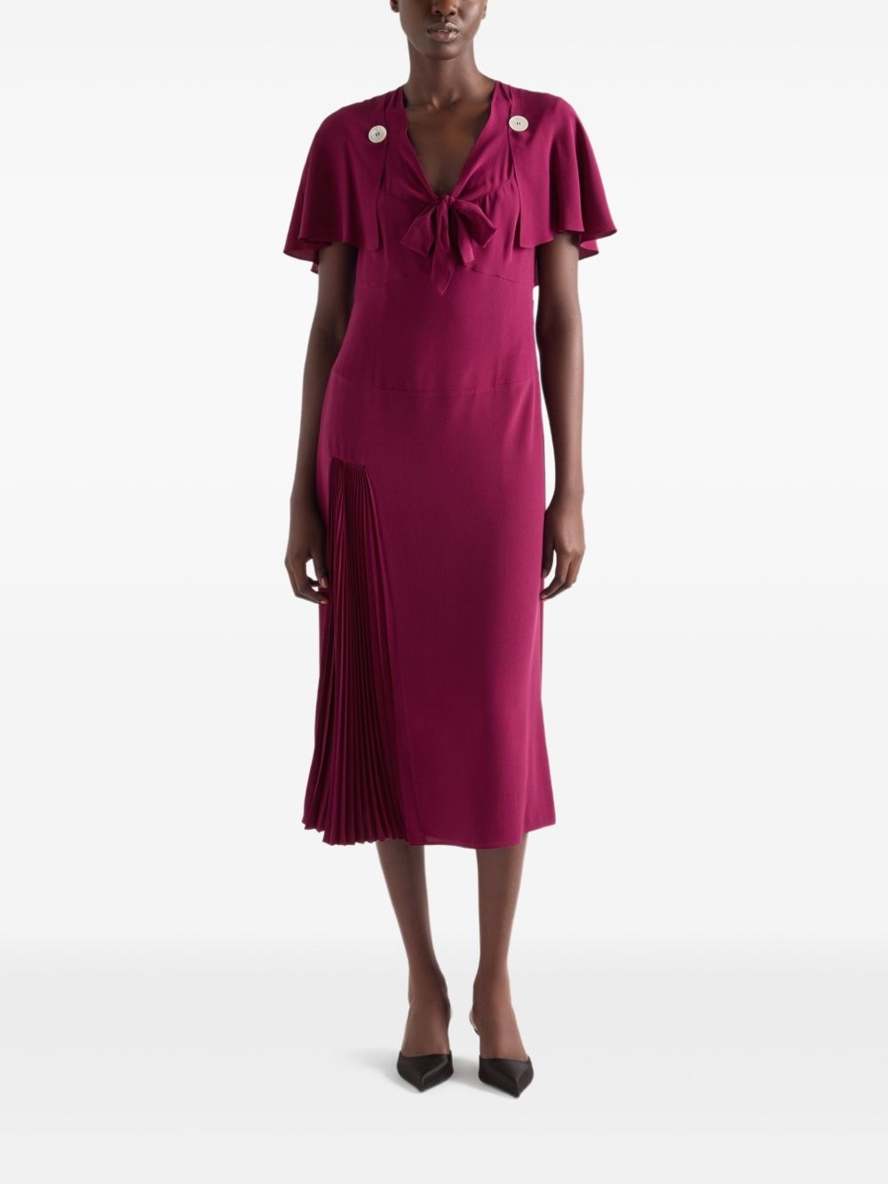 silk dress - 2