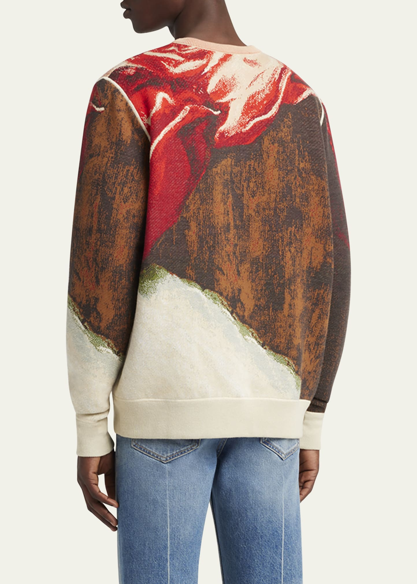 Men's Velazquez Pope Jacquard Sweater - 3