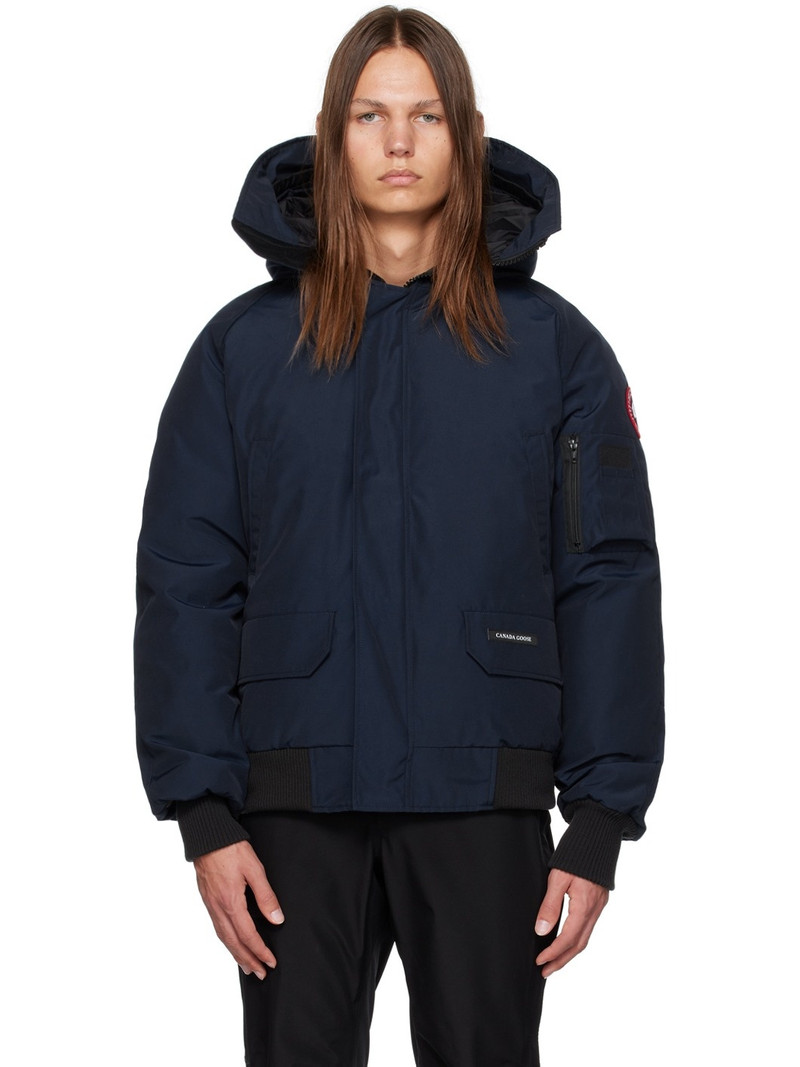 Navy Chilliwack Down Jacket - 1