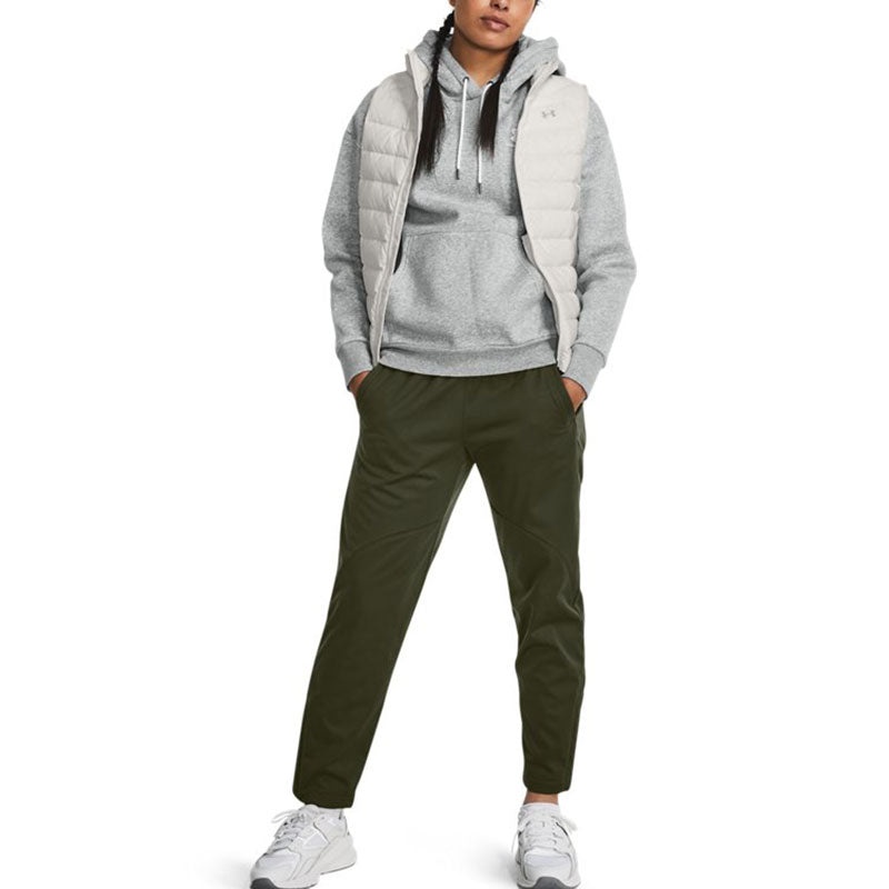 (WMNS) Under Armour Unstoppable Bonded Pants 'Olive Green' 1379769-390 - 5