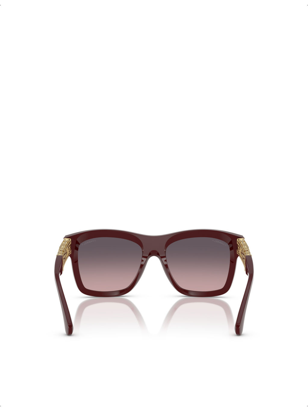 CH5533 Square-Frame Acetate Sunglasses - 4
