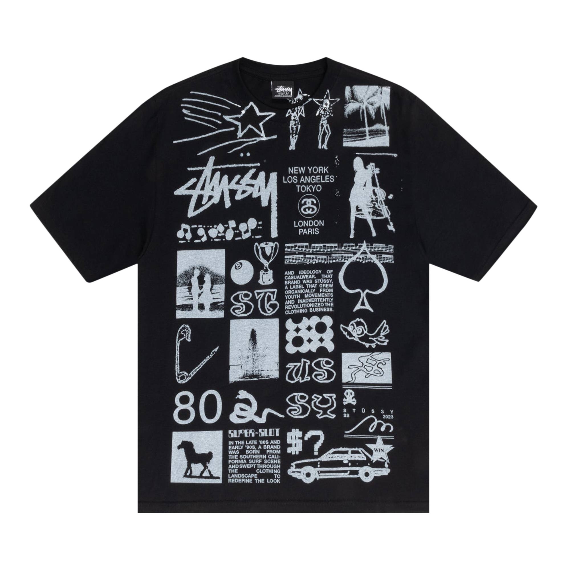 Stussy Sara Tee 'Black' - 1