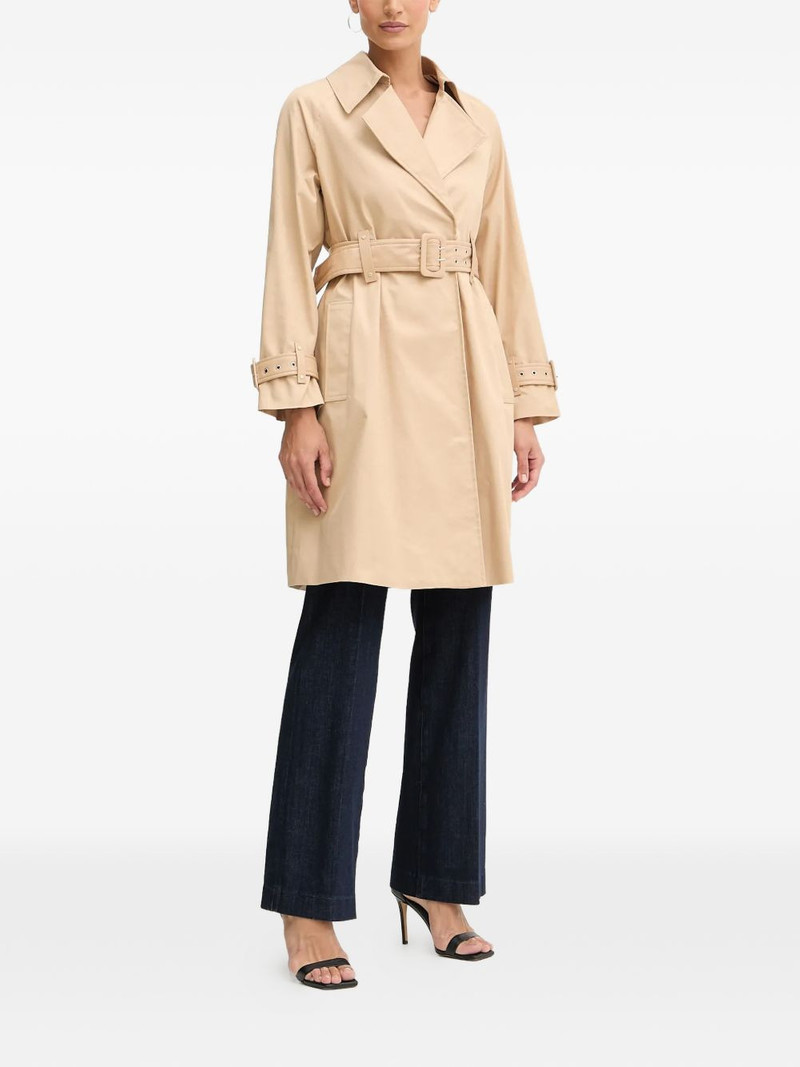 GUESS USA belted cuff-detail trench & raincoat outlook