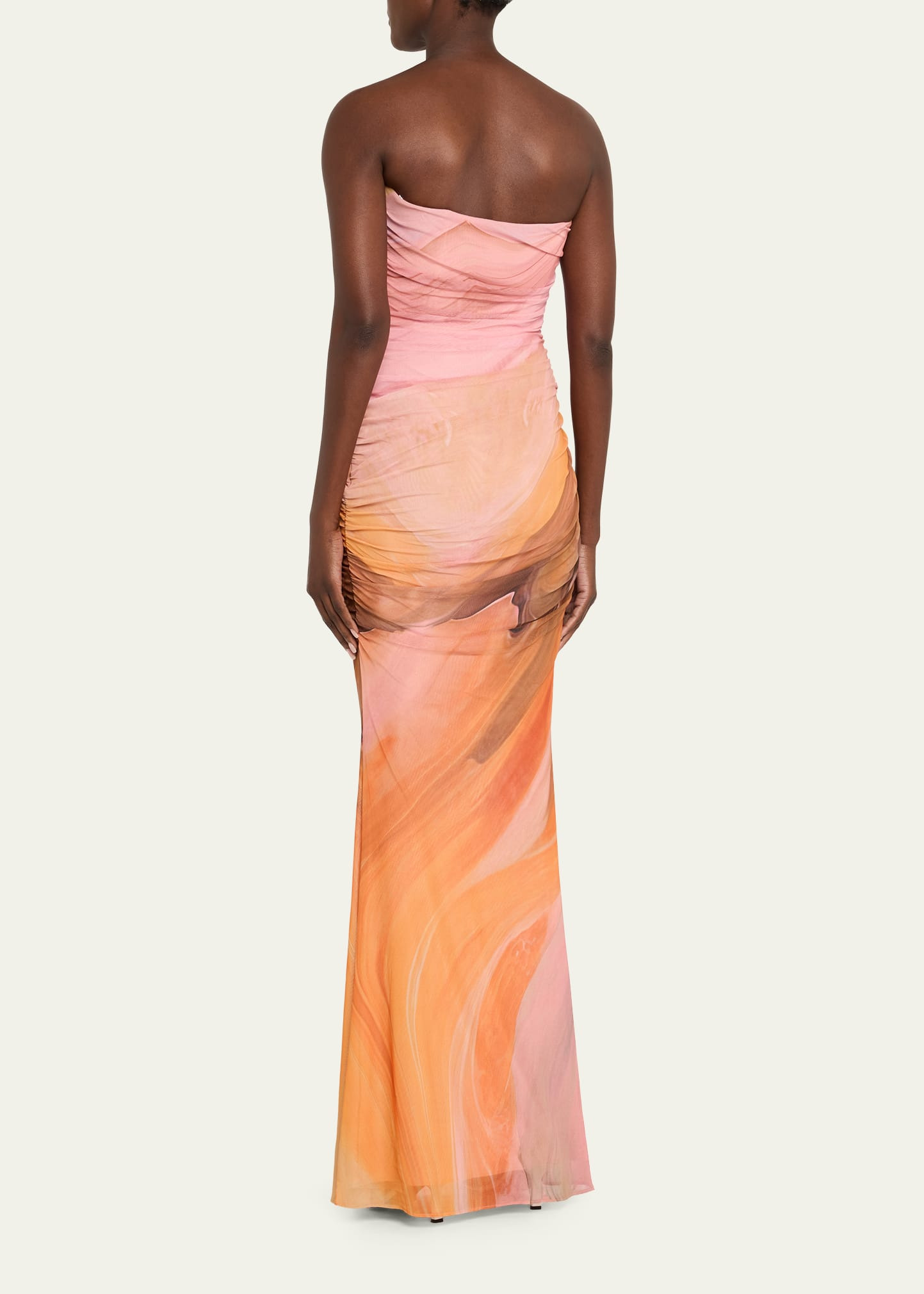 Isadore Strapless Ruched Dress - 3