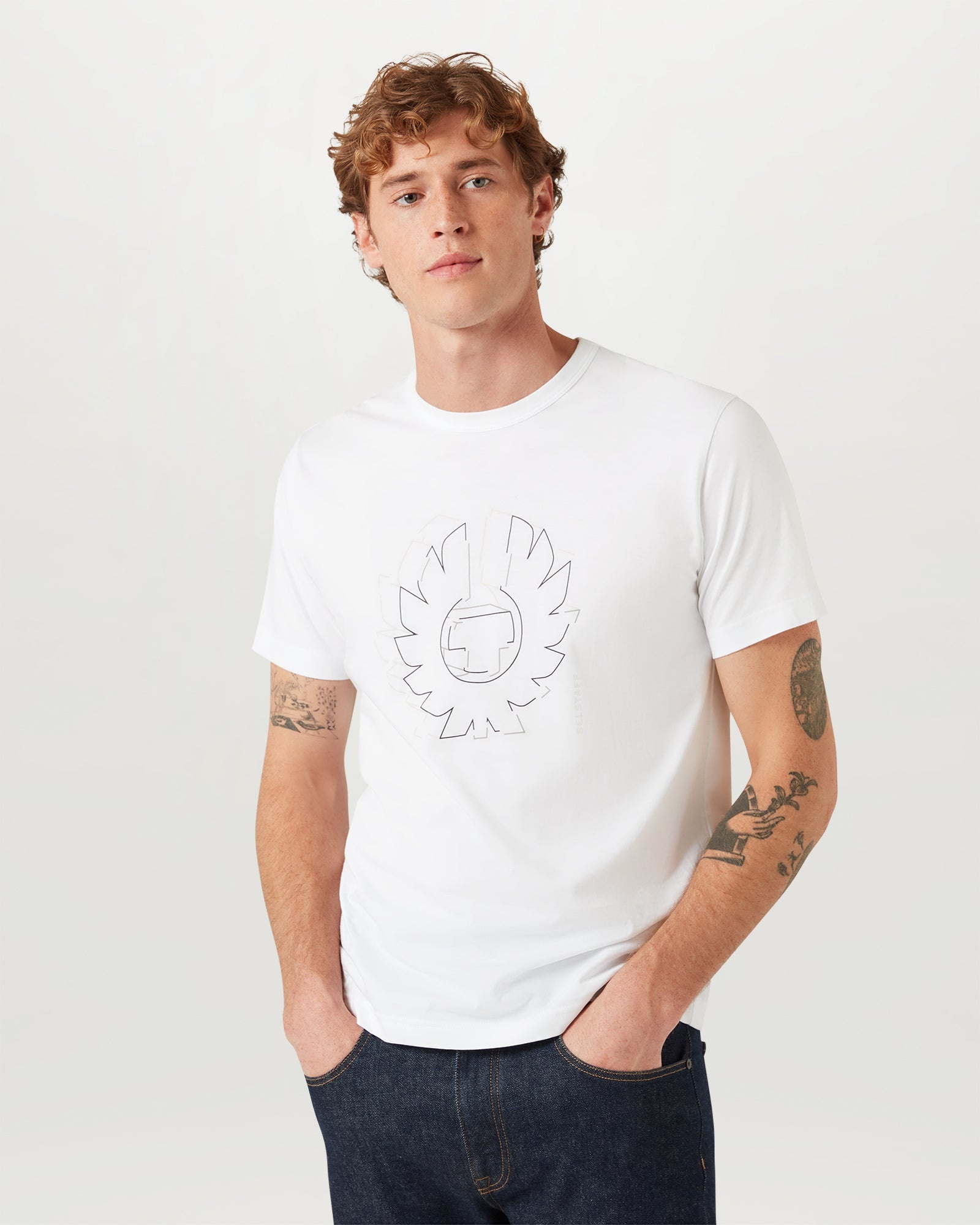 DECONSTRUCTED PHOENIX GRAPHIC T-SHIRT - 5