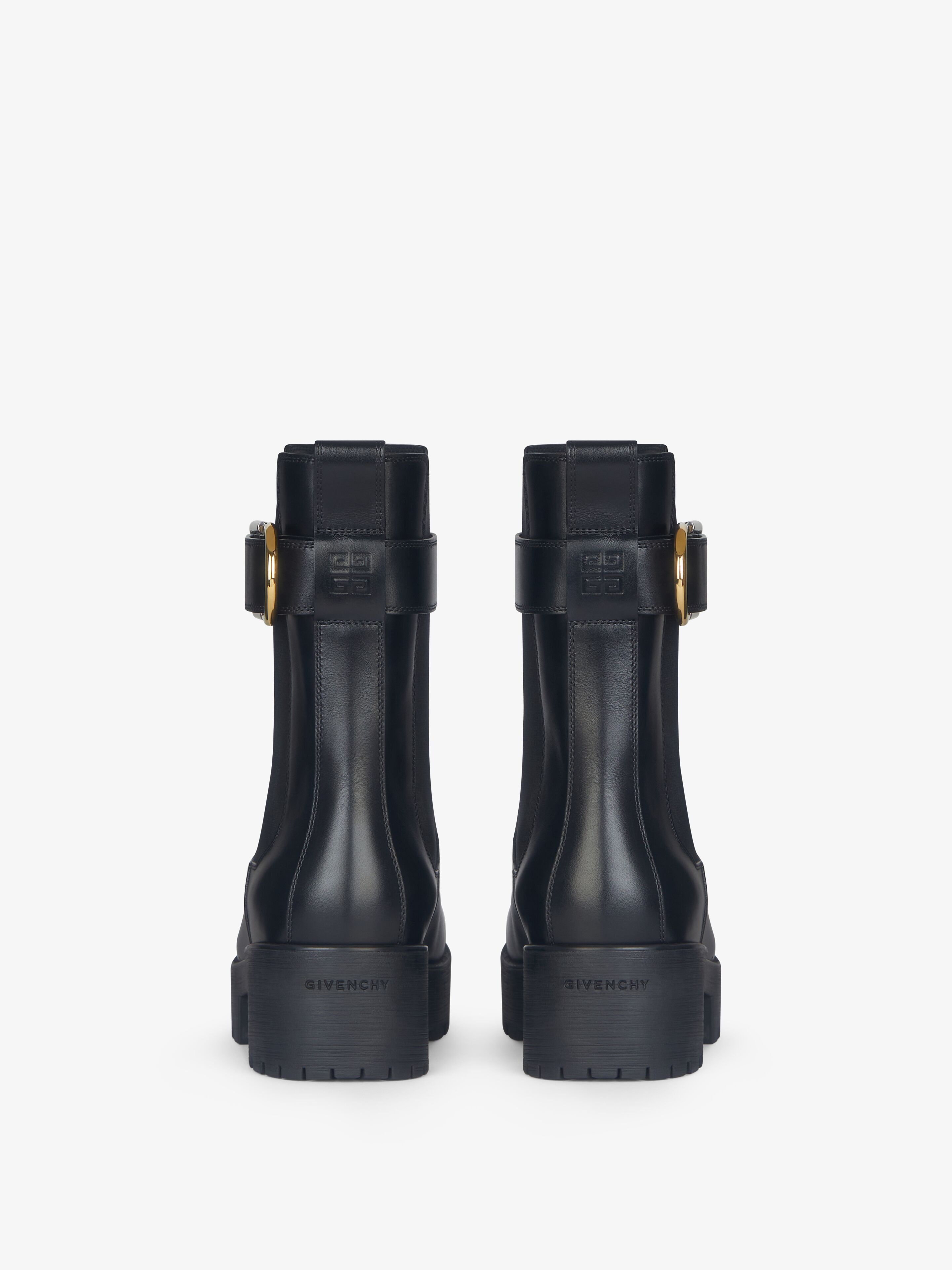 Givenchy VOYOU CHELSEA BOOTS IN LEATHER | REVERSIBLE