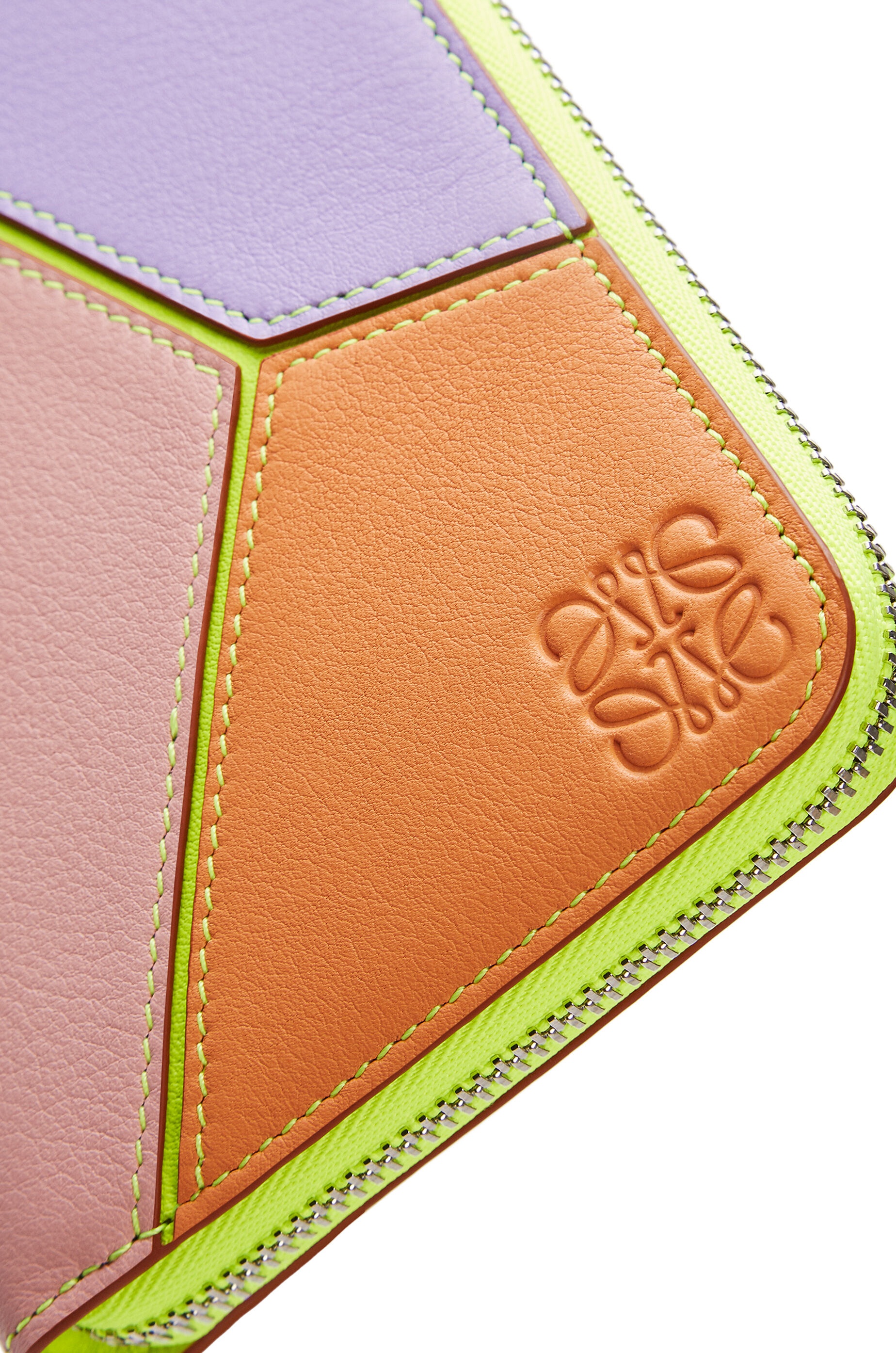 Puzzle Zip Around wallet in classic calfskin - 5