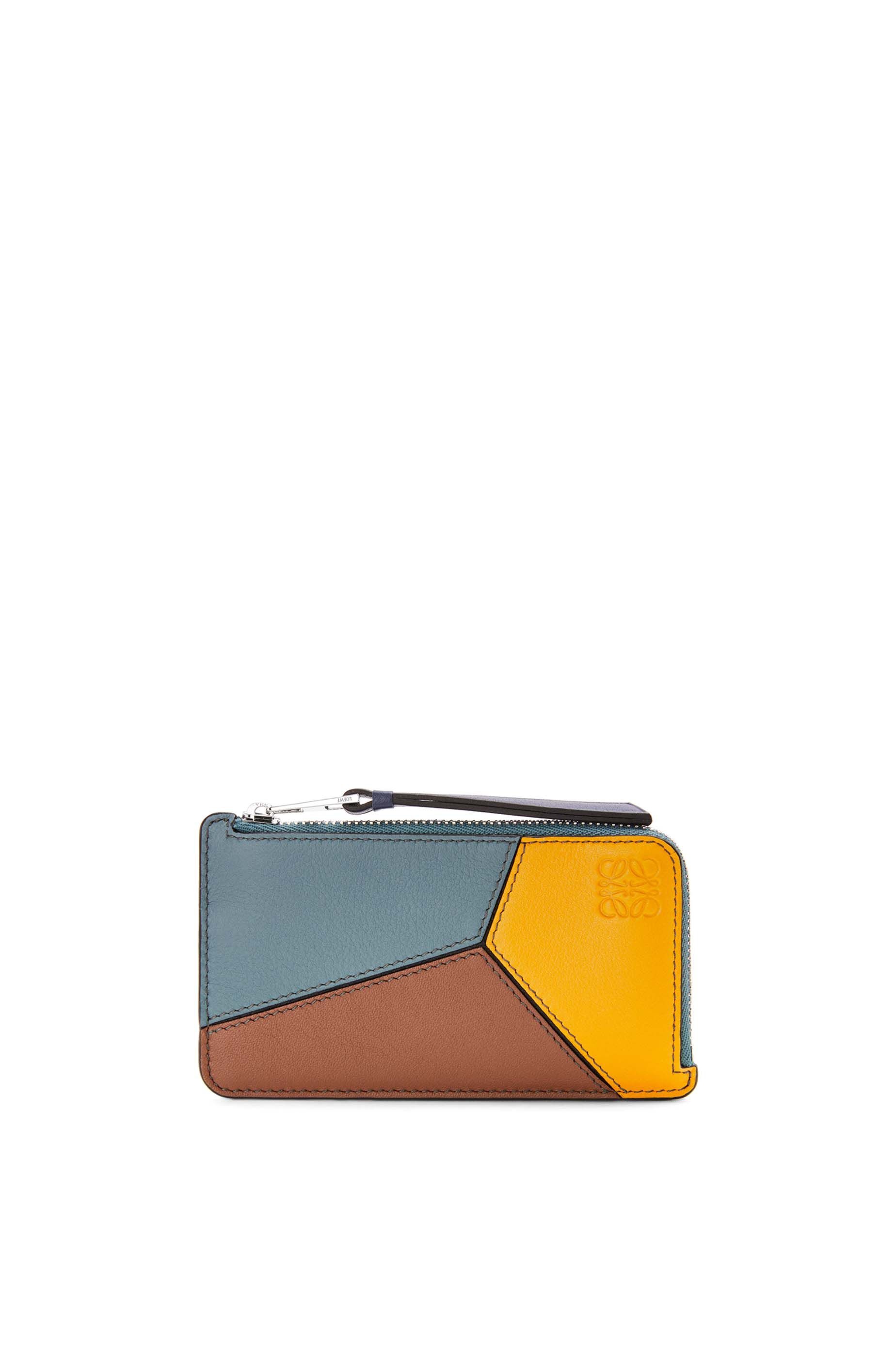 Puzzle coin cardholder in classic calfskin - 1