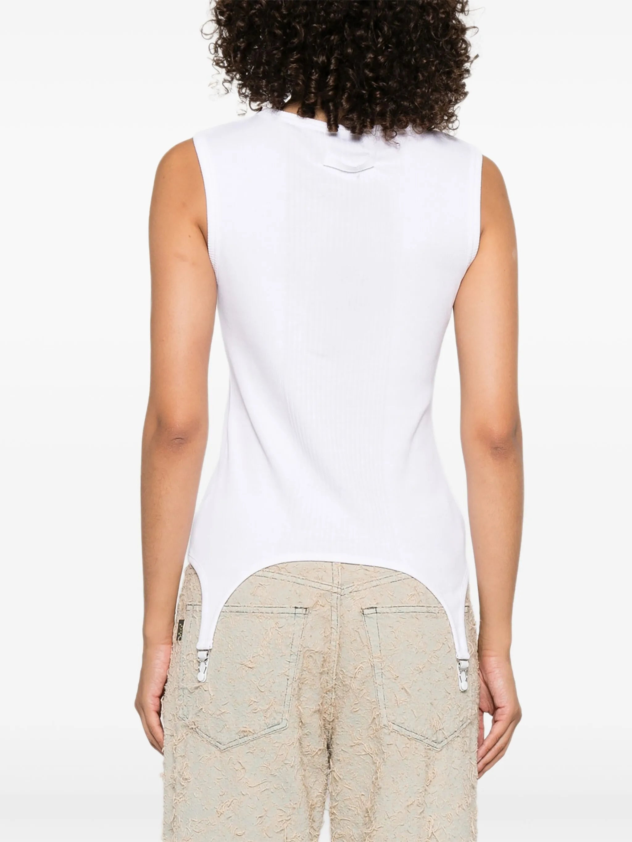 Jean Paul Gaultier Appliqué-detail Cotton Top - 5
