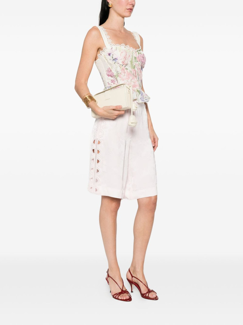 Sandro lace-trim shorts outlook