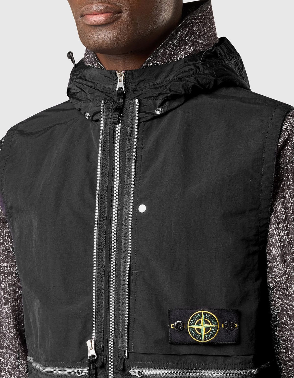 Stone Island Black Nylon Metal Watro-TC Jacket - 5