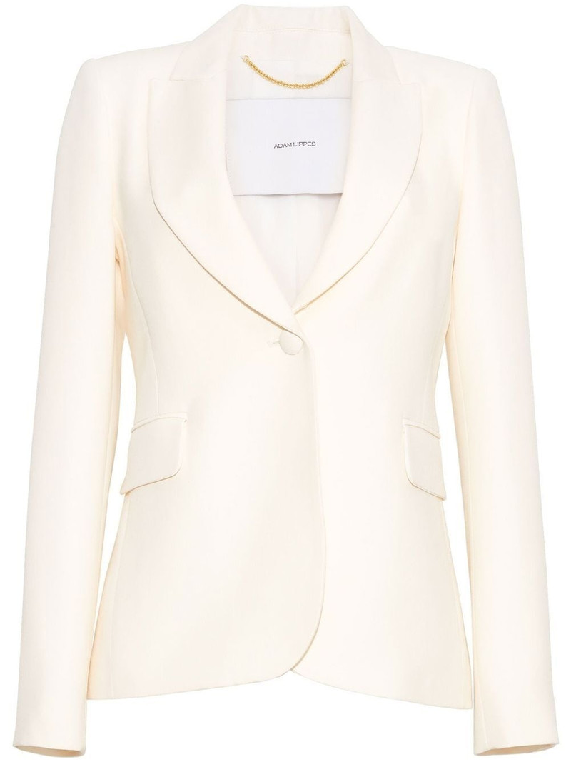 single-breasted tuxedo blazer 1