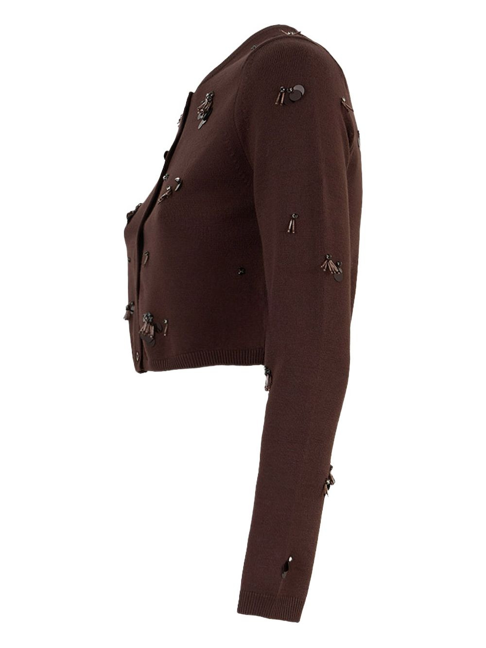 Zadie embellished cropped cardigan - 2