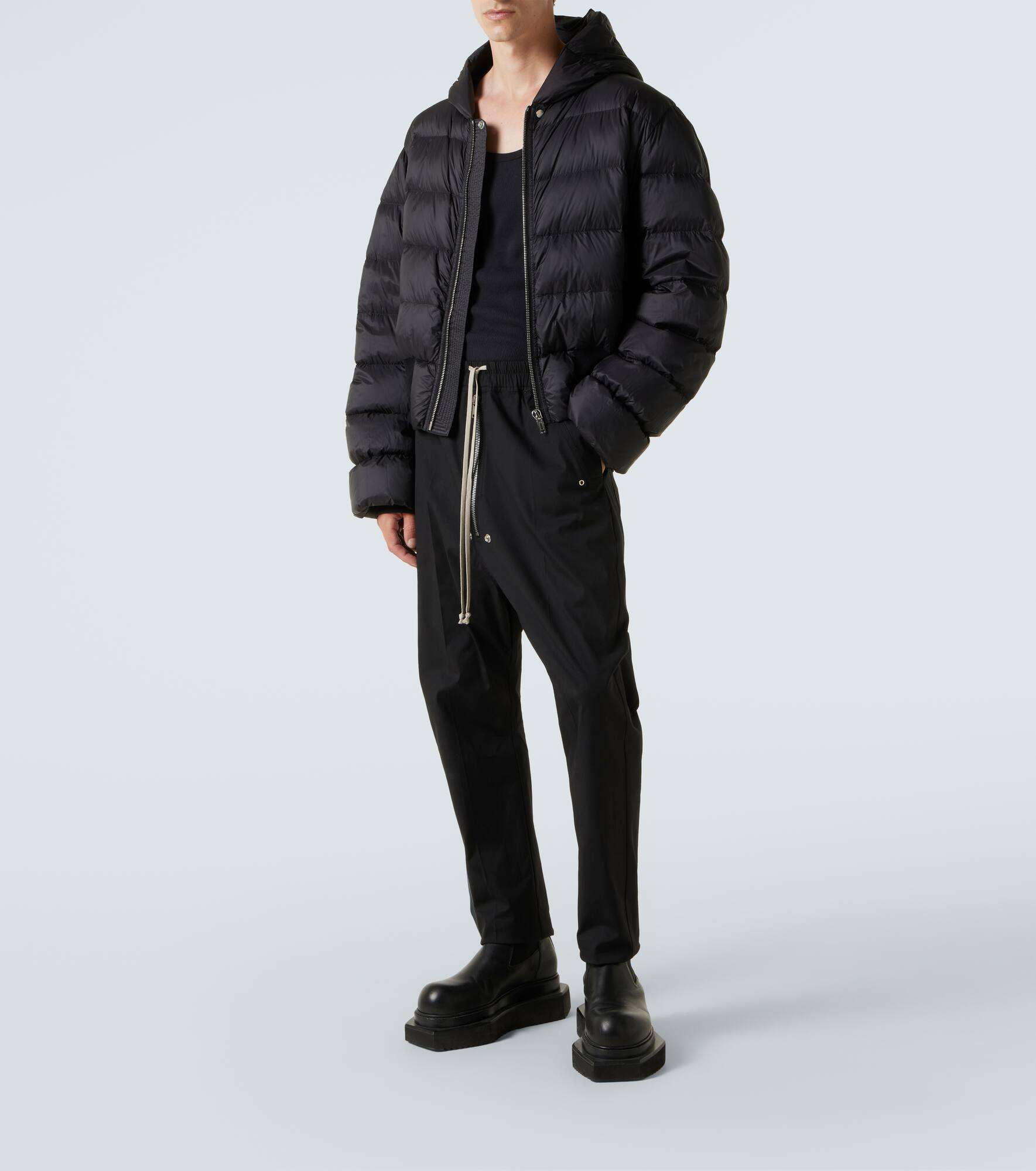 Hooded down jacket - 2