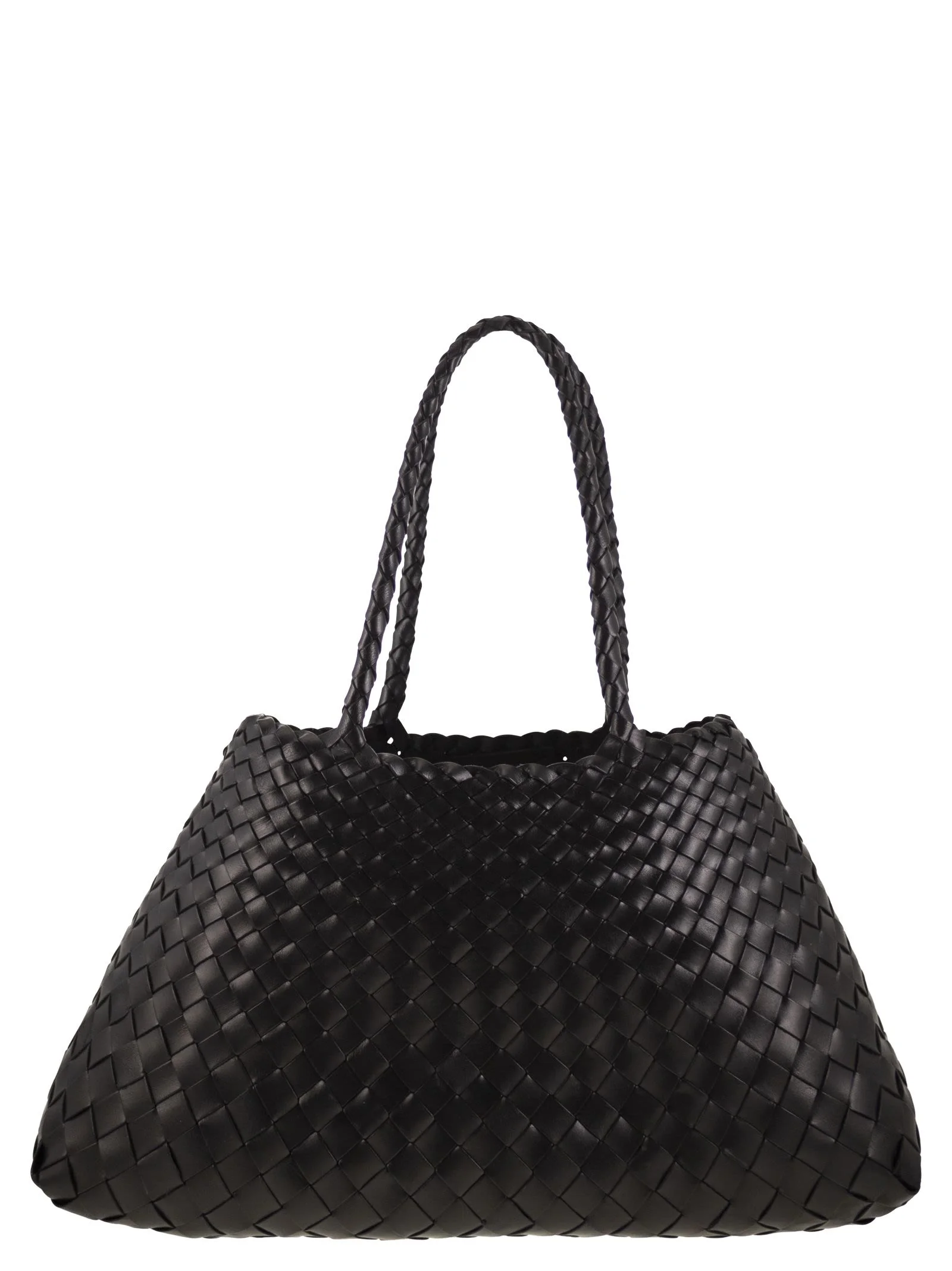Dragon Diffusion Women Santa Croce Big - Woven Leather Bag - 1