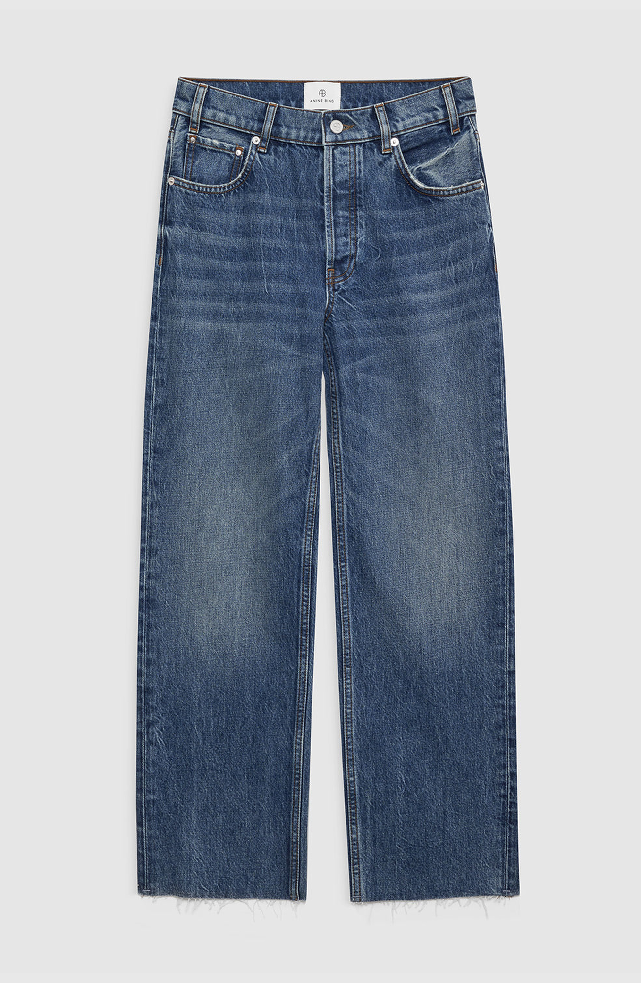 ANINE BING Gavin Jean in Ultramarine Indigo at Nordstrom - 6