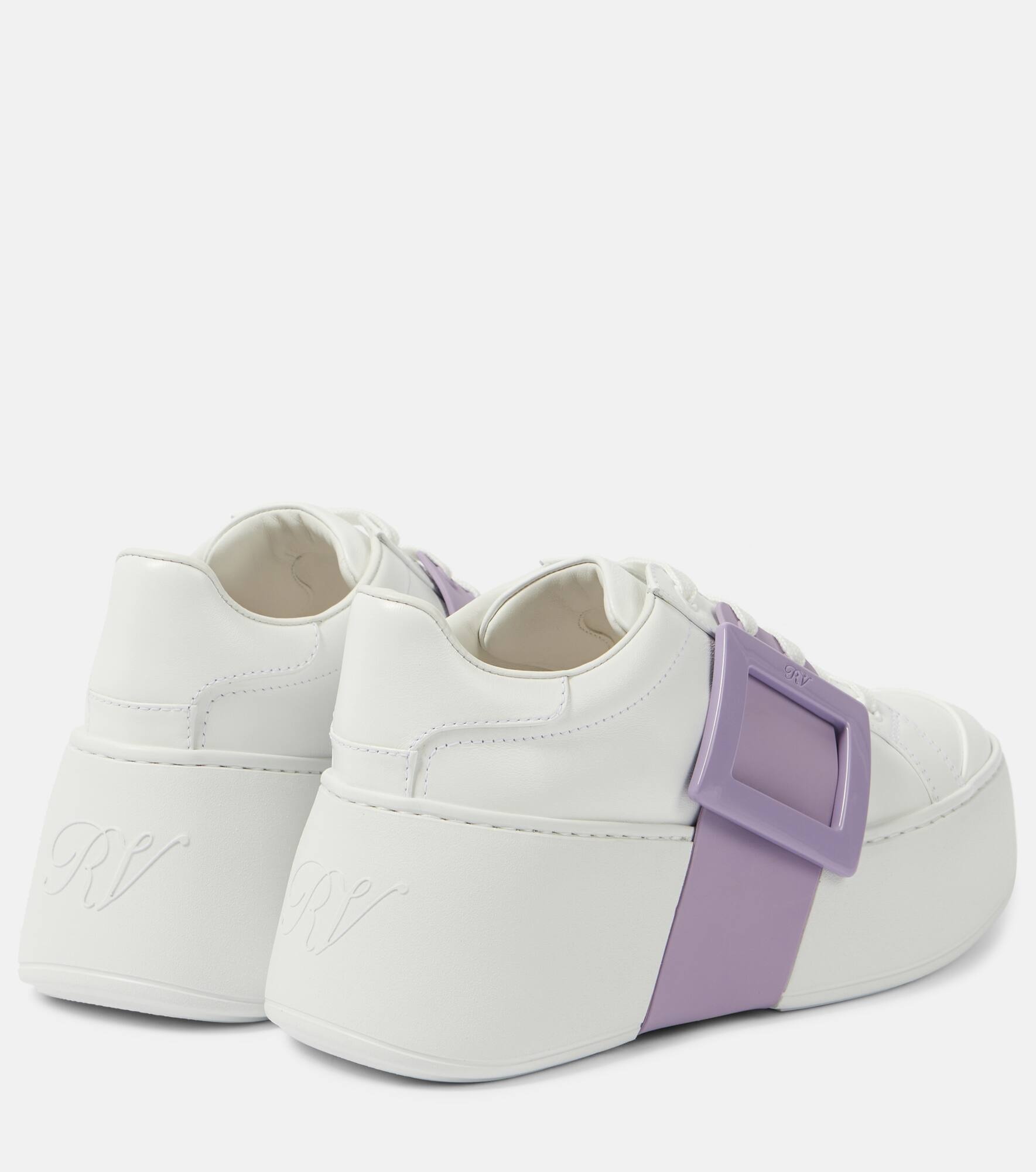 Viv' Skate leather sneakers - 3