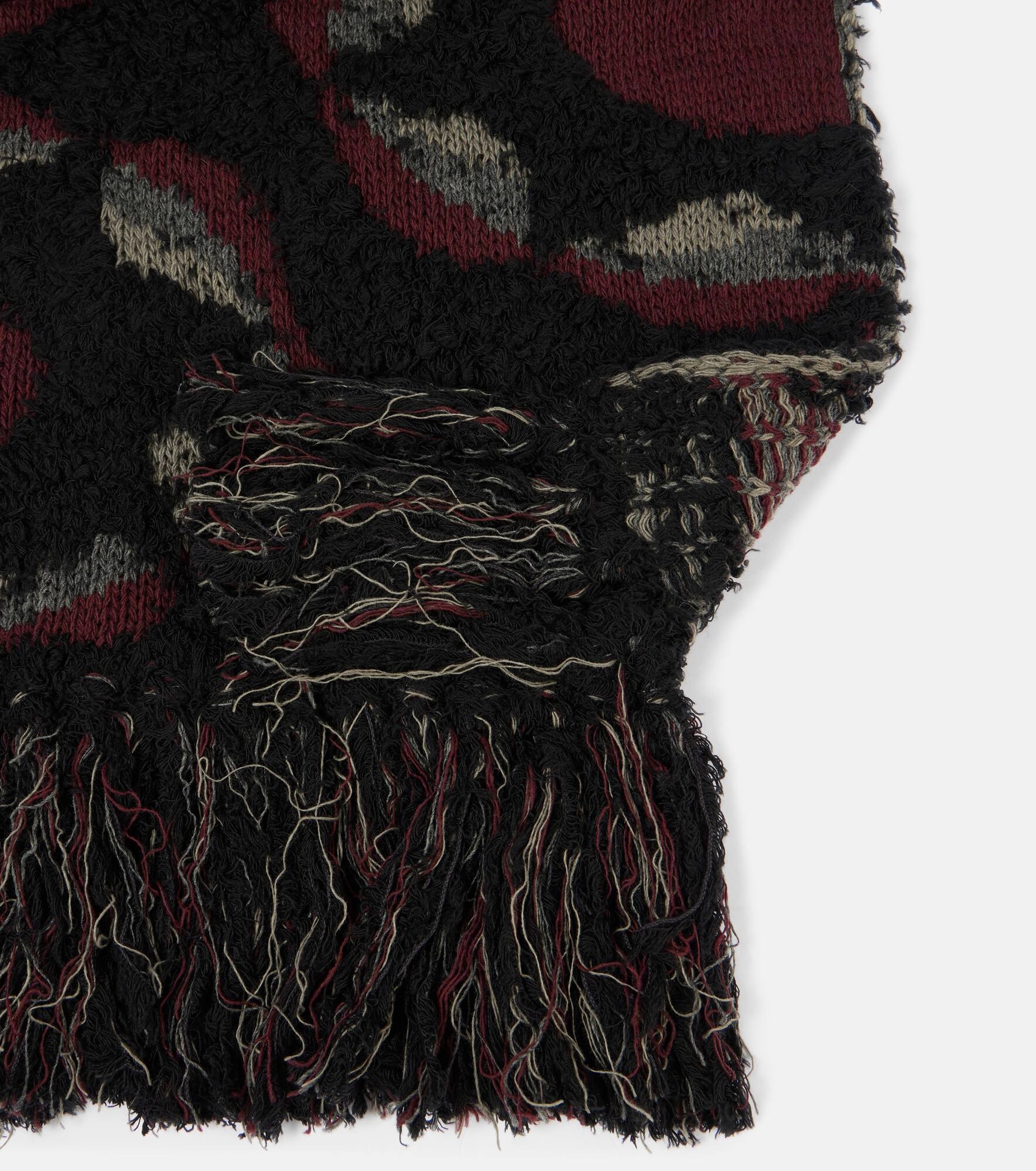 Printed wool-blend scarf - 5