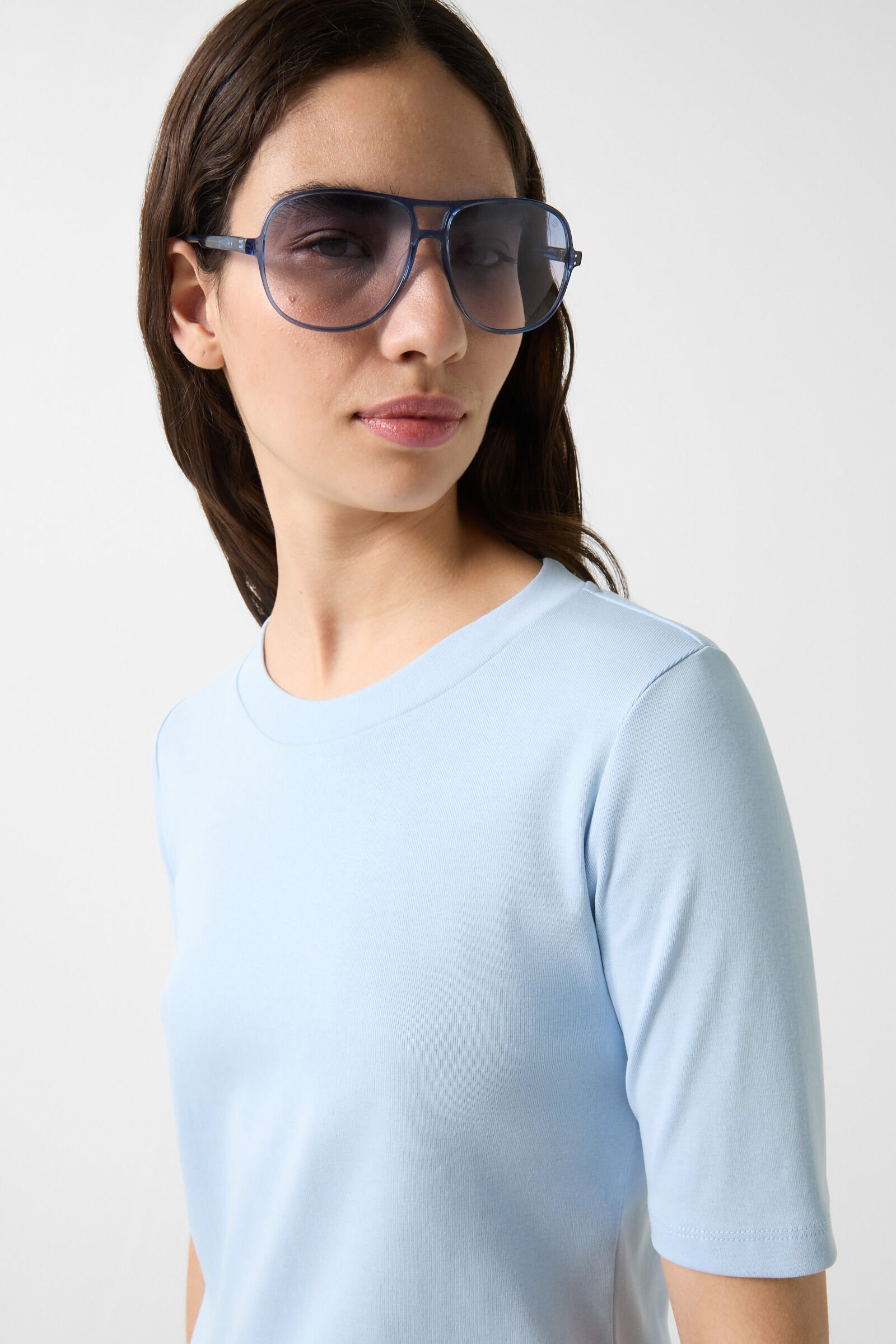 Nikini T-shirt in Light blue - 4