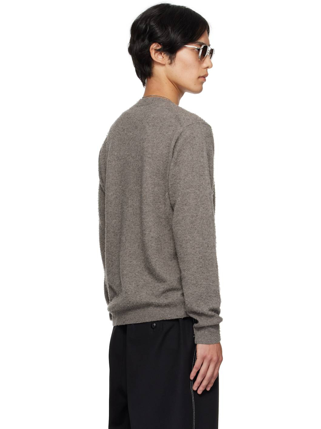 Brown Pilled Sweater - 3